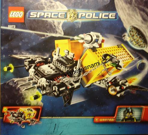 5972 LEGO NÁVOD SPACE POLICE