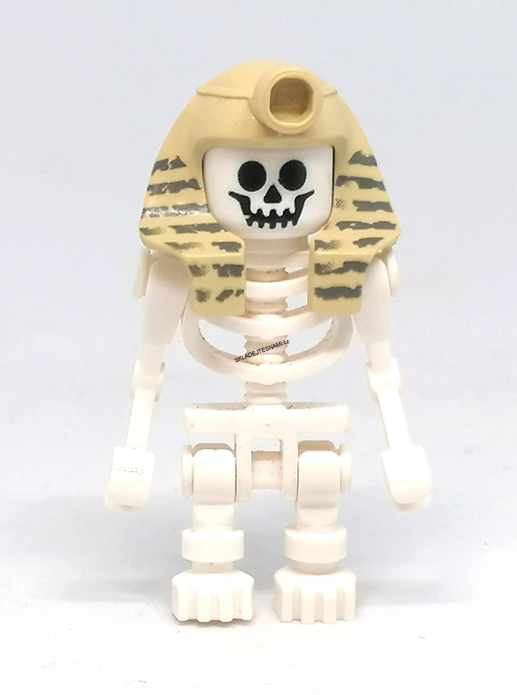 LH3935 LEGO HRANÁ MINIFIGURKA KOSTLIVEC FARAON 2