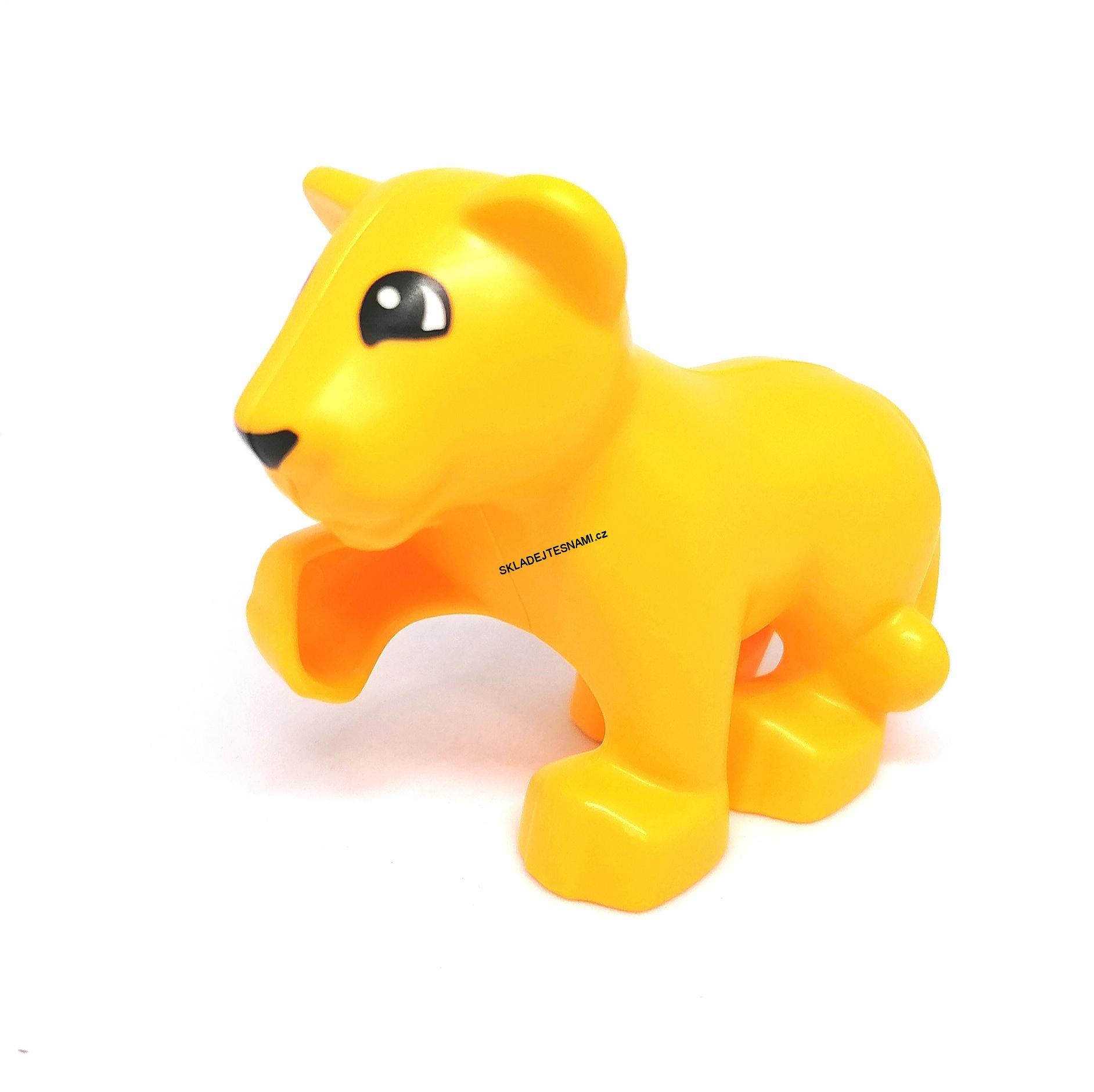 H516 DUPLO HRANÉ LVÍČE ORANŽOVÉ NOVÝ TYP