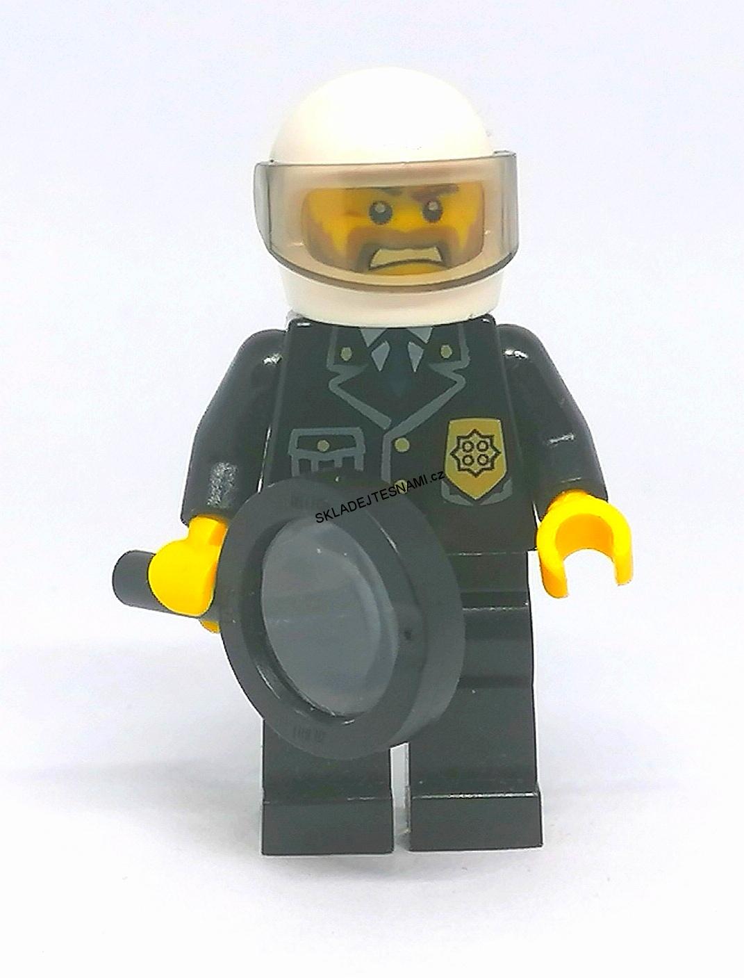 LH2741 LEGO HRANÁ MINIFIGURKA POLICISTA S LUPOU