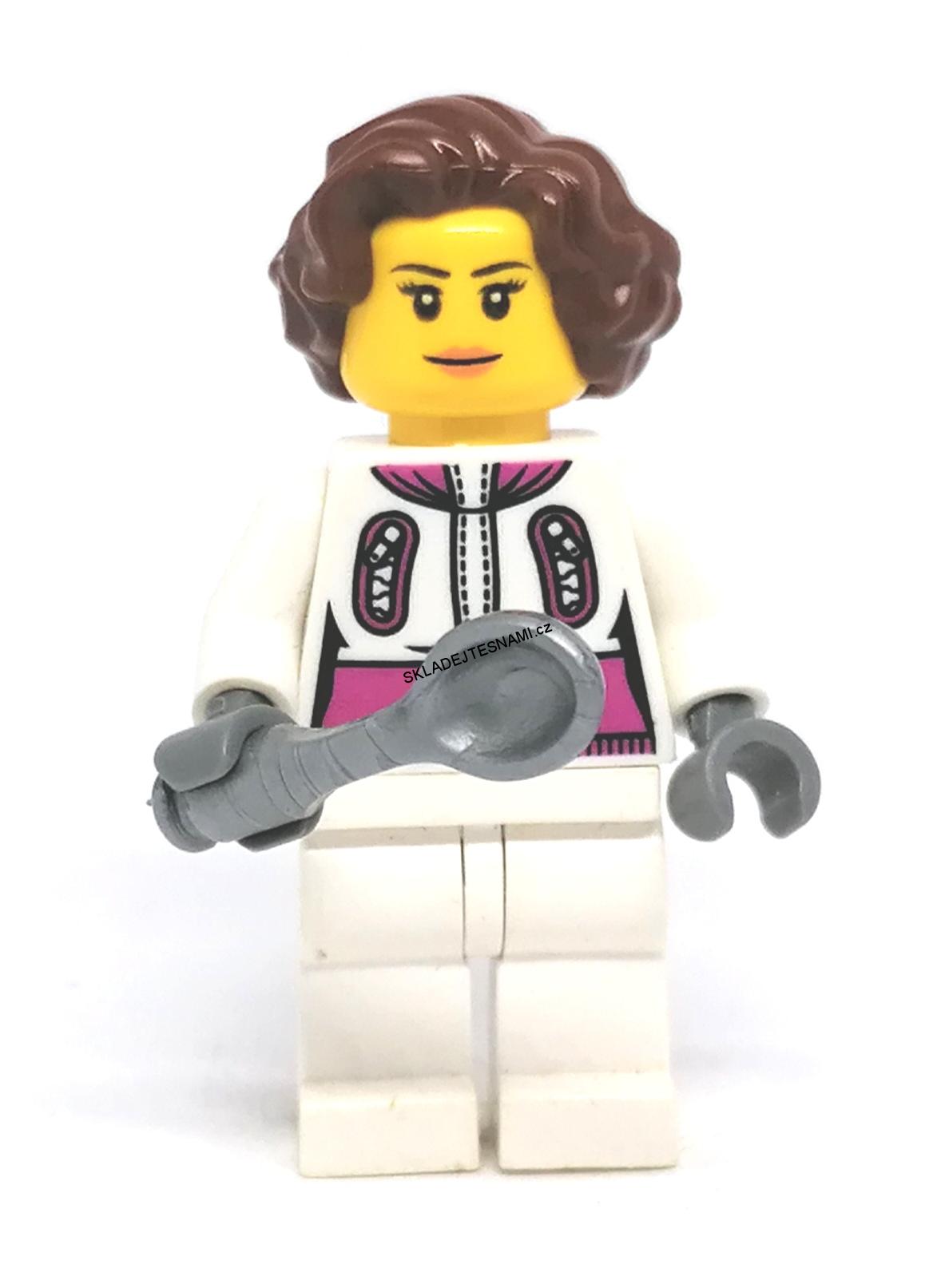 LH2934 LEGO HRANÁ MINIFIGURKA ŽENA SE LŽÍCÍ