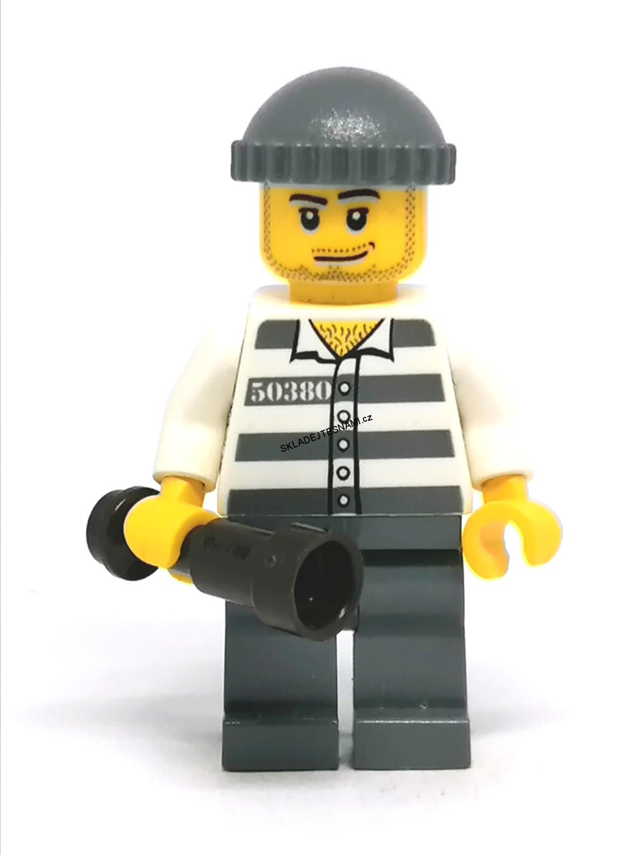 LH2982 LEGO HRANÁ MINIFIGURKA VĚZEŇ LUPIČ S DALEKOHLEDEM
