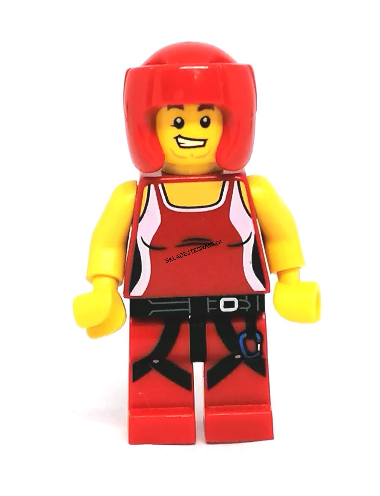 LH3112 LEGO HRANÁ MINIFIGURKA MUŽ V ZÁPASNICKÉM