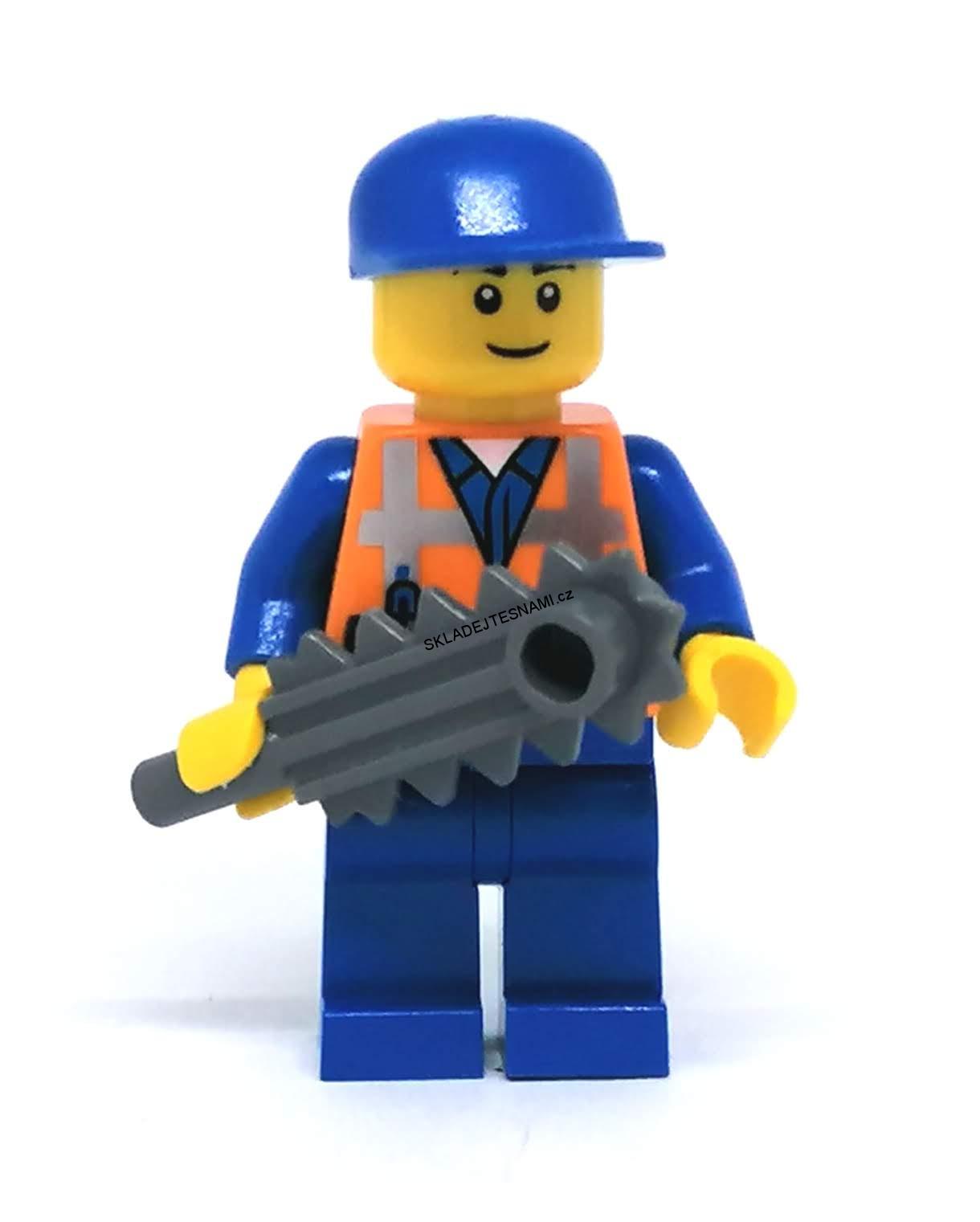 LH3233 LEGO MINIFIGURKA HRANÁ MUŽ S PILOU