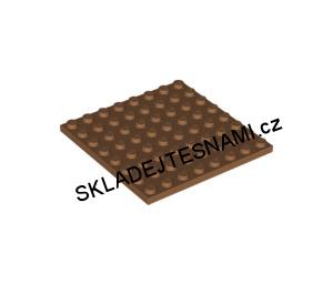LH2164 LEGO HRANÁ DESTIČKA REZAVÁ 8X8 NOPKŮ