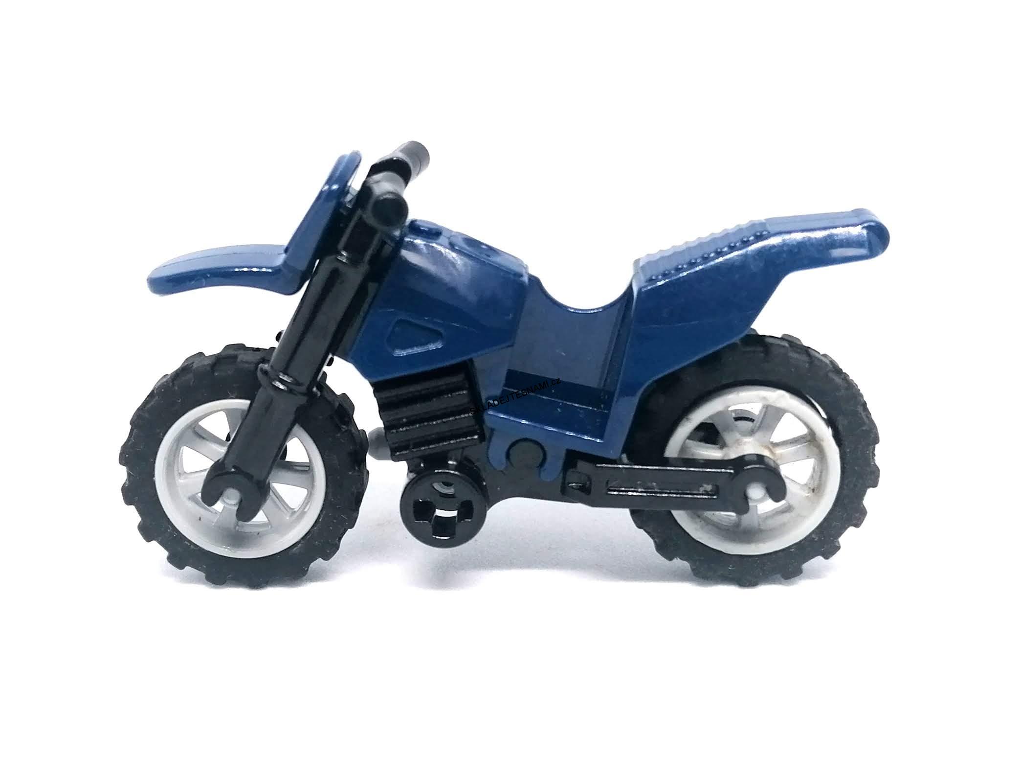 LH2181 LEGO HRANÁ MOTORKA KROSKA TMAVĚ MODRÁ