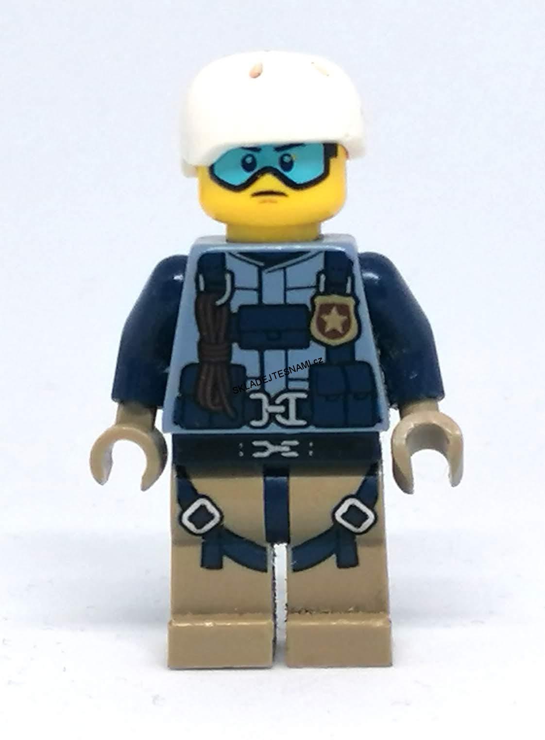 LH3292 LEGO HRANÁ MINIFIGURKA MUŽ PARAŠUTYSTA