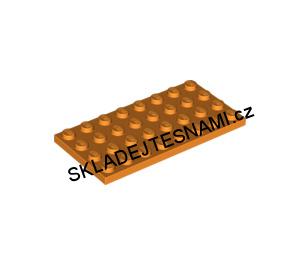 LH2293 LEGO HRANÁ DESTIČKA 4X8 NOPKŮ REZAVÁ