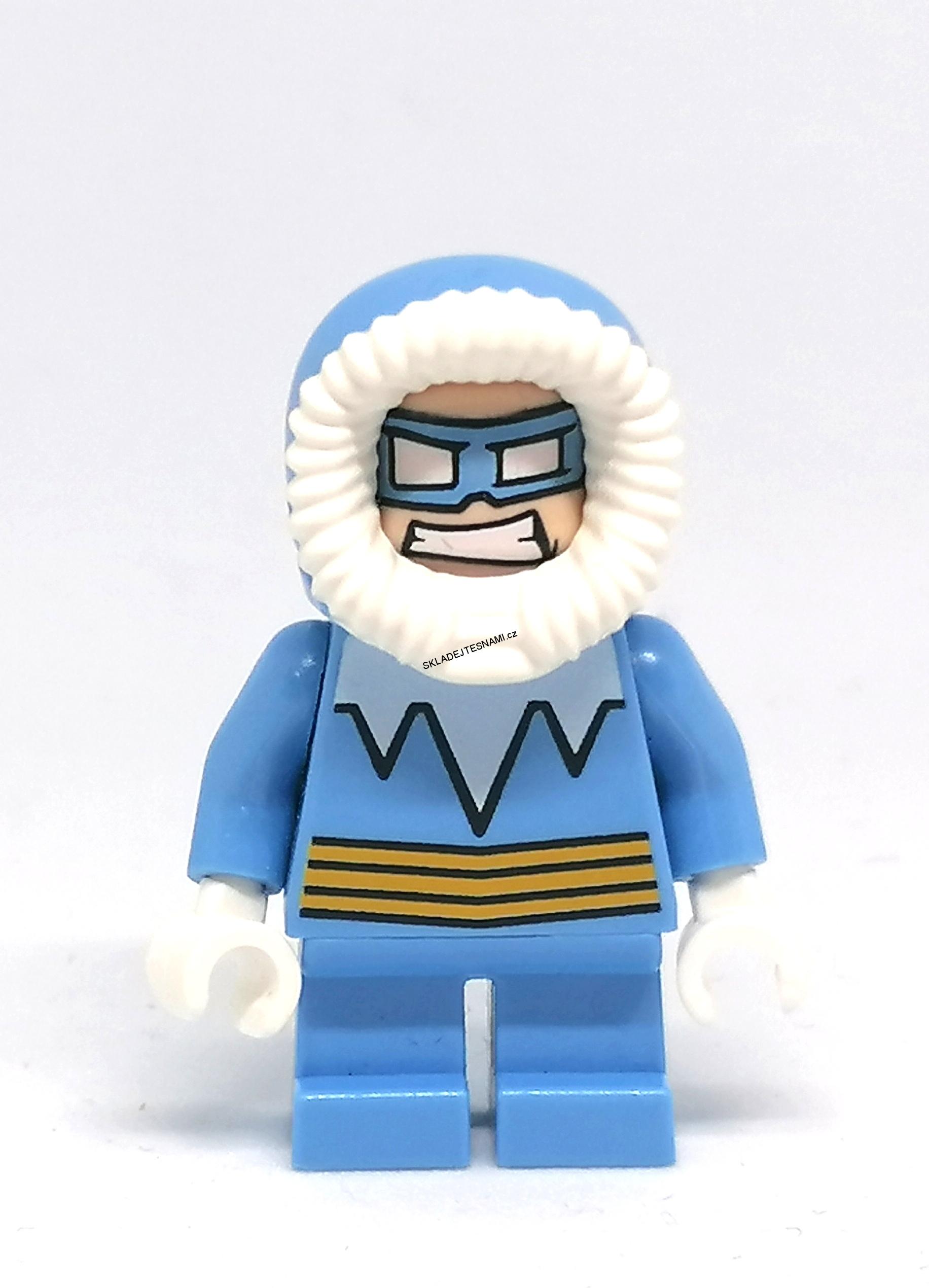 LH664 LEGO HRANÁ MINIFIGURKA SVĚTLE MODRÁ
