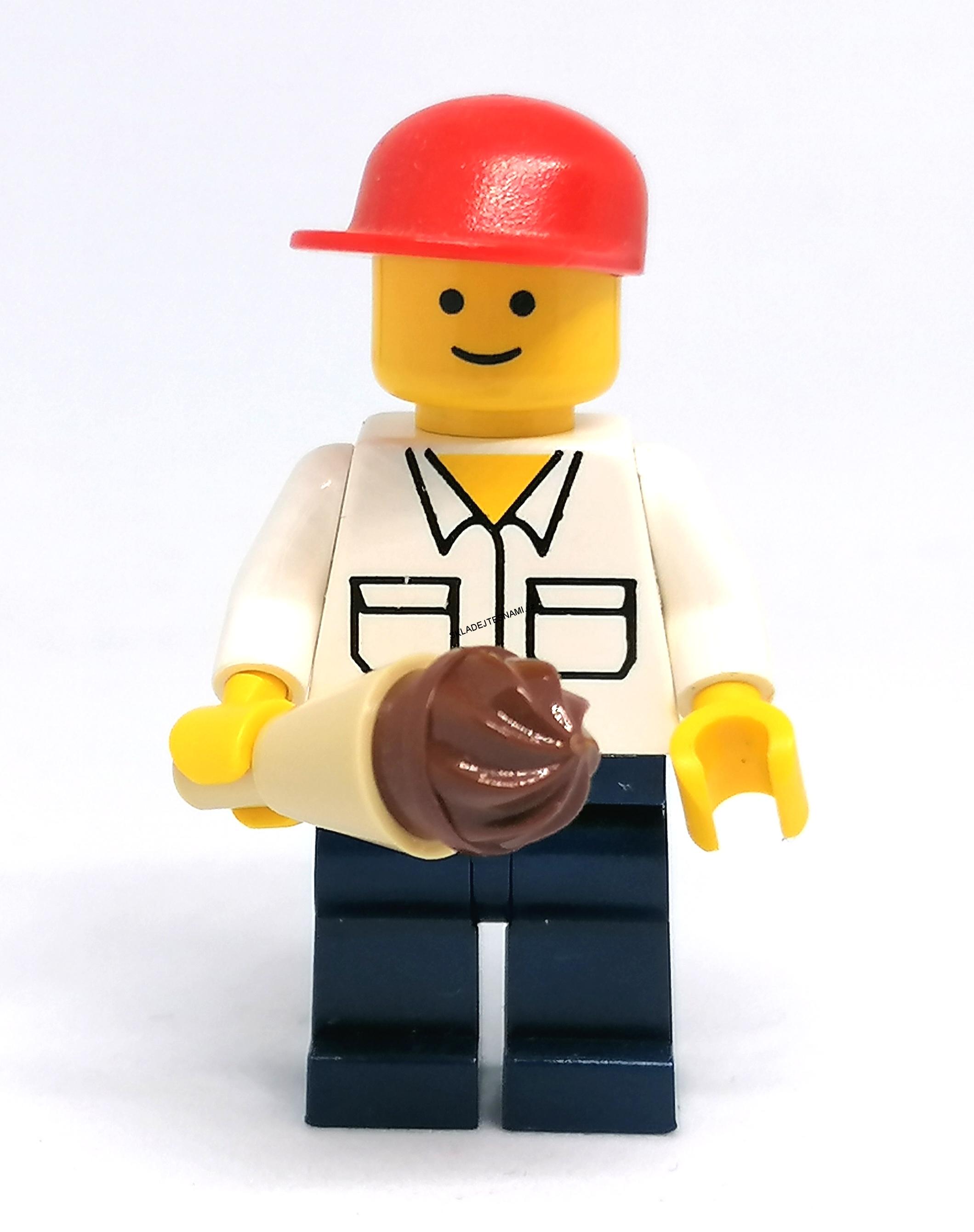 LH743 LEGO HRANÁ MINIFIGURKA MUŽ SE ZMRZLINOU