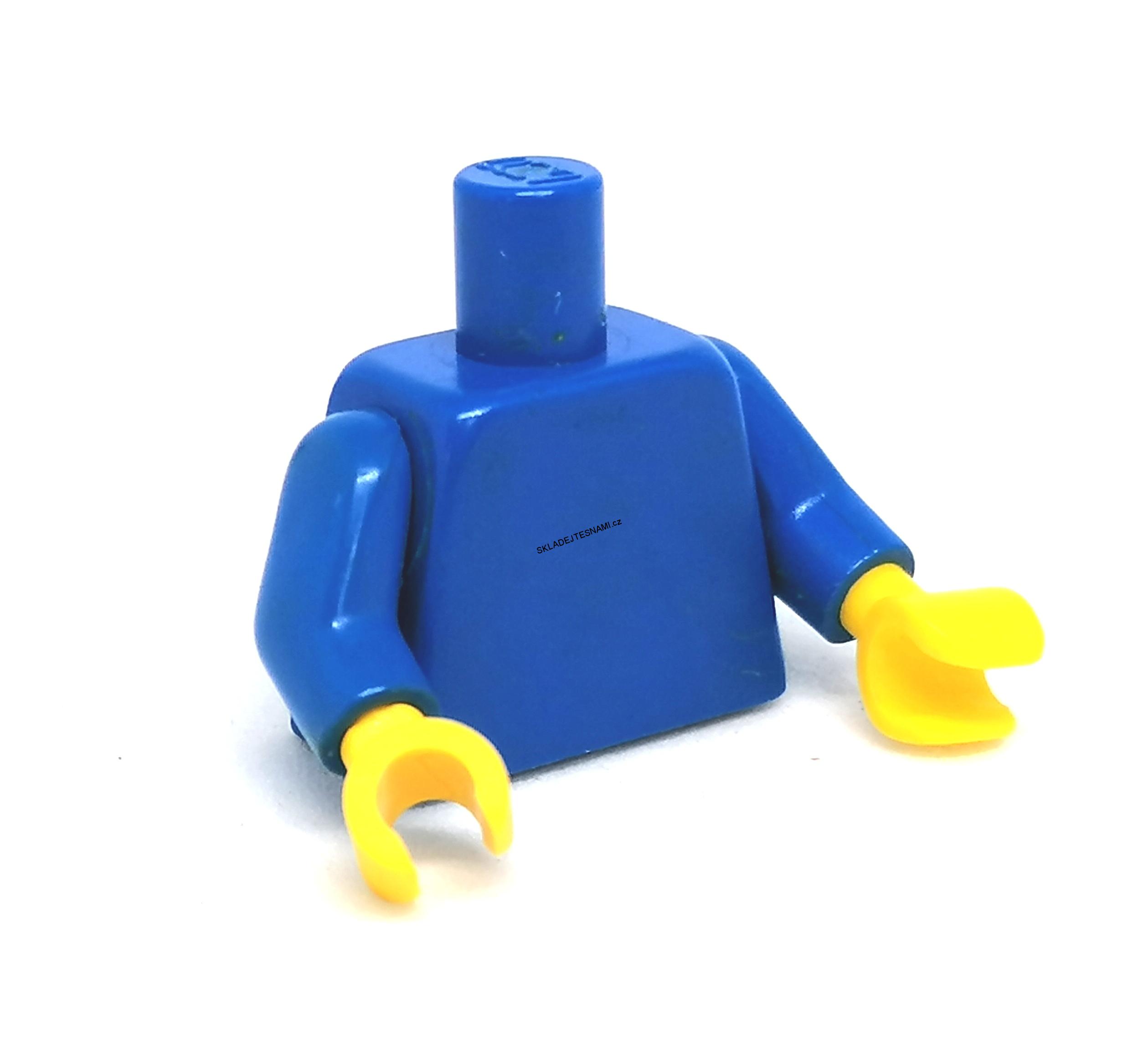 X77 LEGO DÍL HRANÝ MODRÉ TĚLO