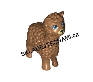 X84 LEGO HRANÝ DÍL SVĚTLE HNĚDÁ LAMA