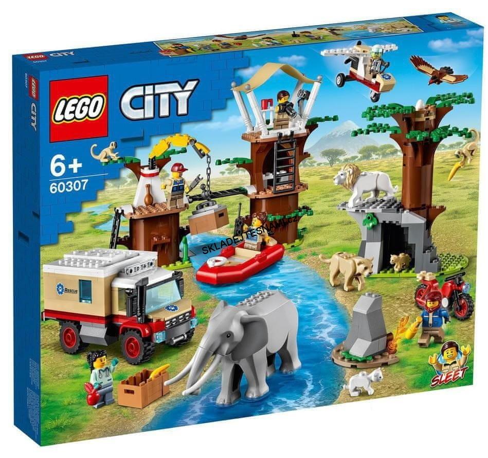 60307 LEGO CITY ZÁCHRANÁŘSKÝ KEMP V DIVOČINĚ