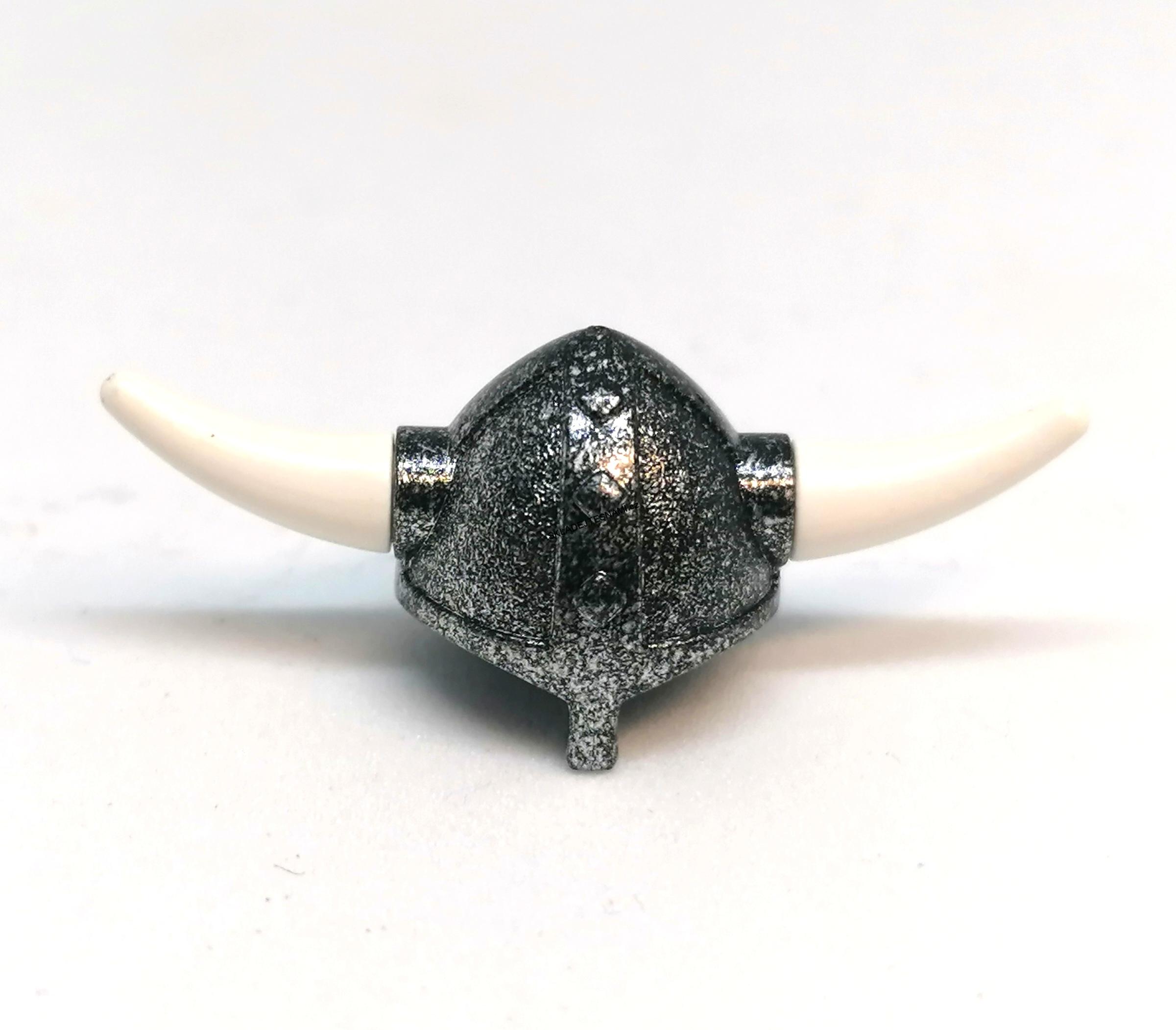 X102 LEGO HRANÁ HELMICE VIKING BÍLÉ ROHY