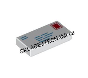 X111 LEGO NOVÝ DÍL DOPIS SE ZPÁTEČNÍ ADRESOU