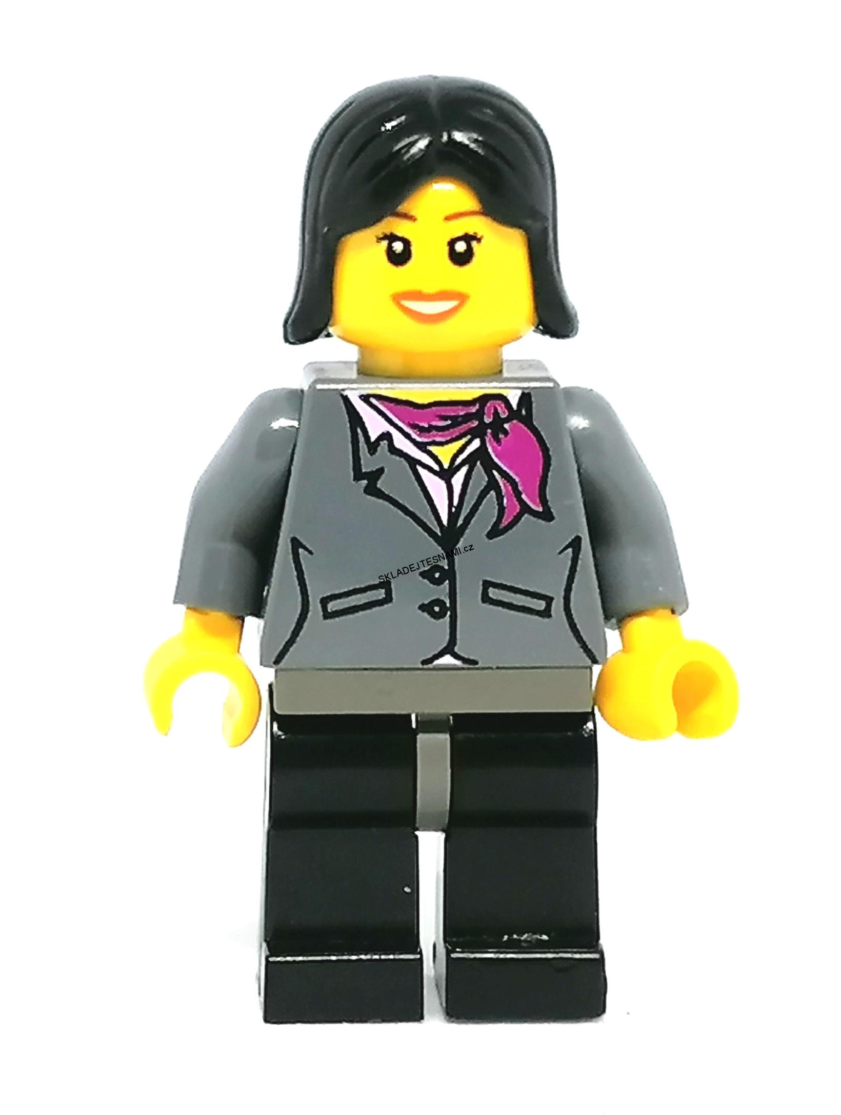 LH1175 LEGO HRANÁ MINIFIGURKA ŽENA BANKOVNICE