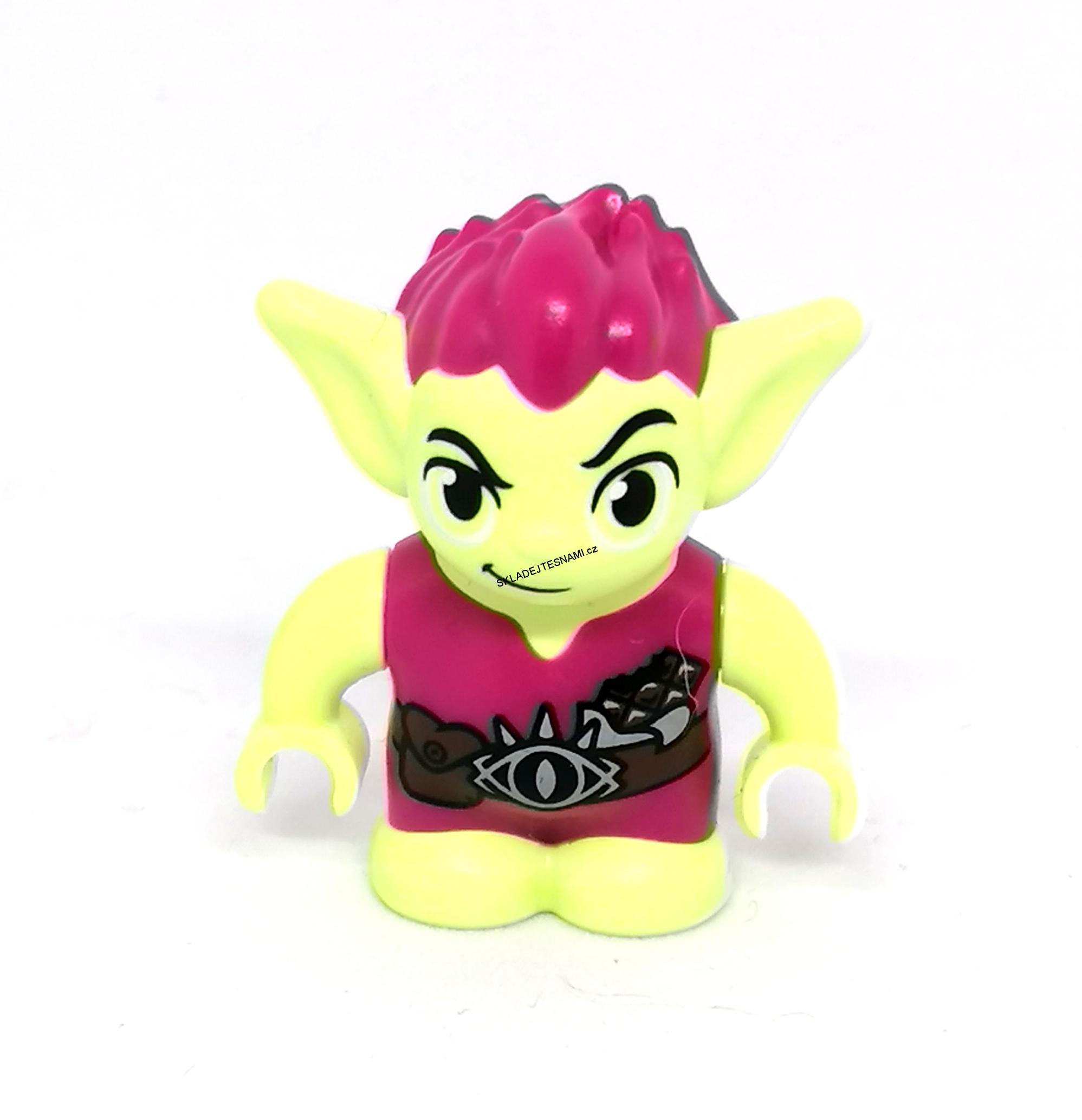 LN83 LEGO NOVÁ FIGURKA KAMEŇÁK ZELENÝ