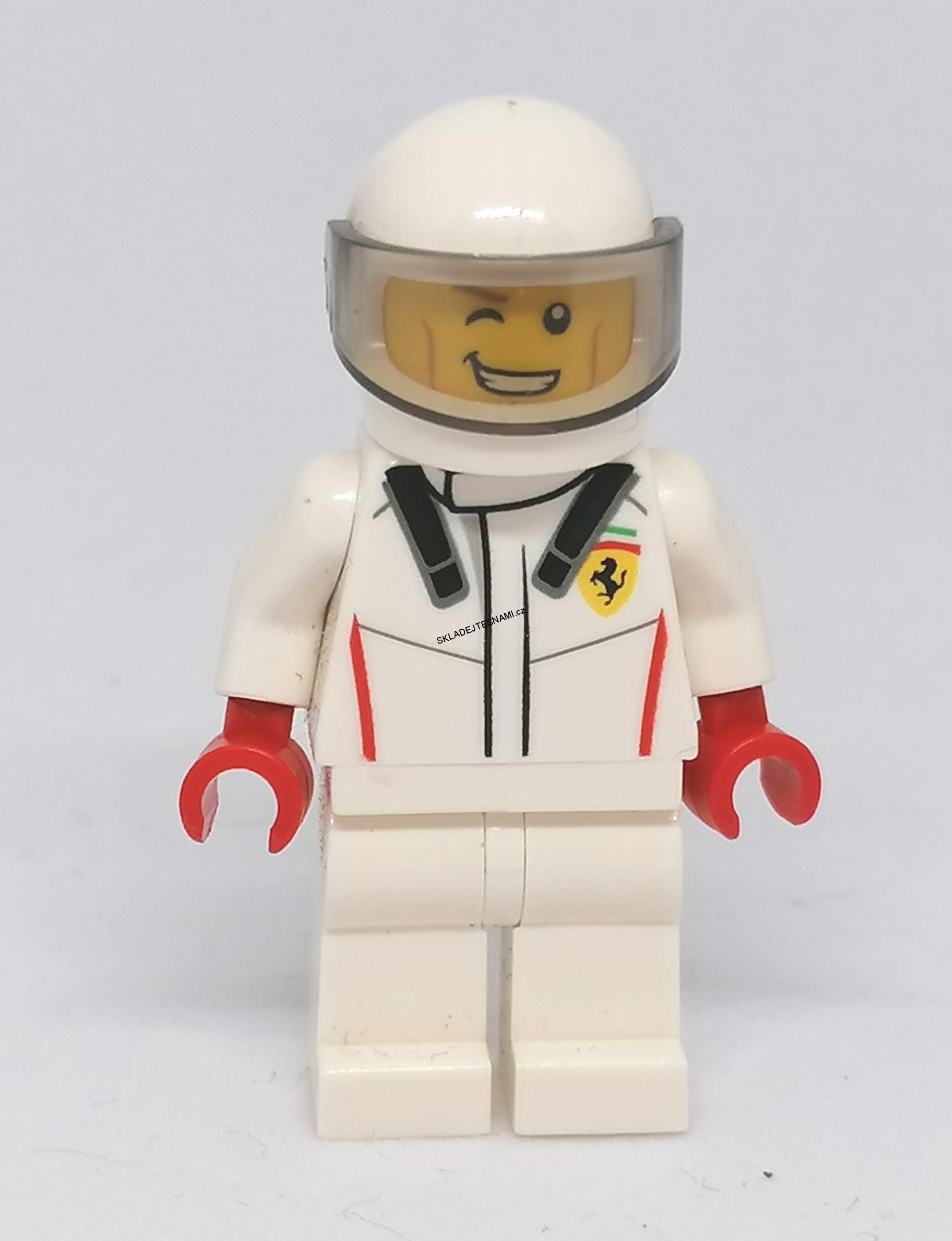 LH1829 HRANÁ LEGO MINIFIGURKA MUŽ V HELMĚ