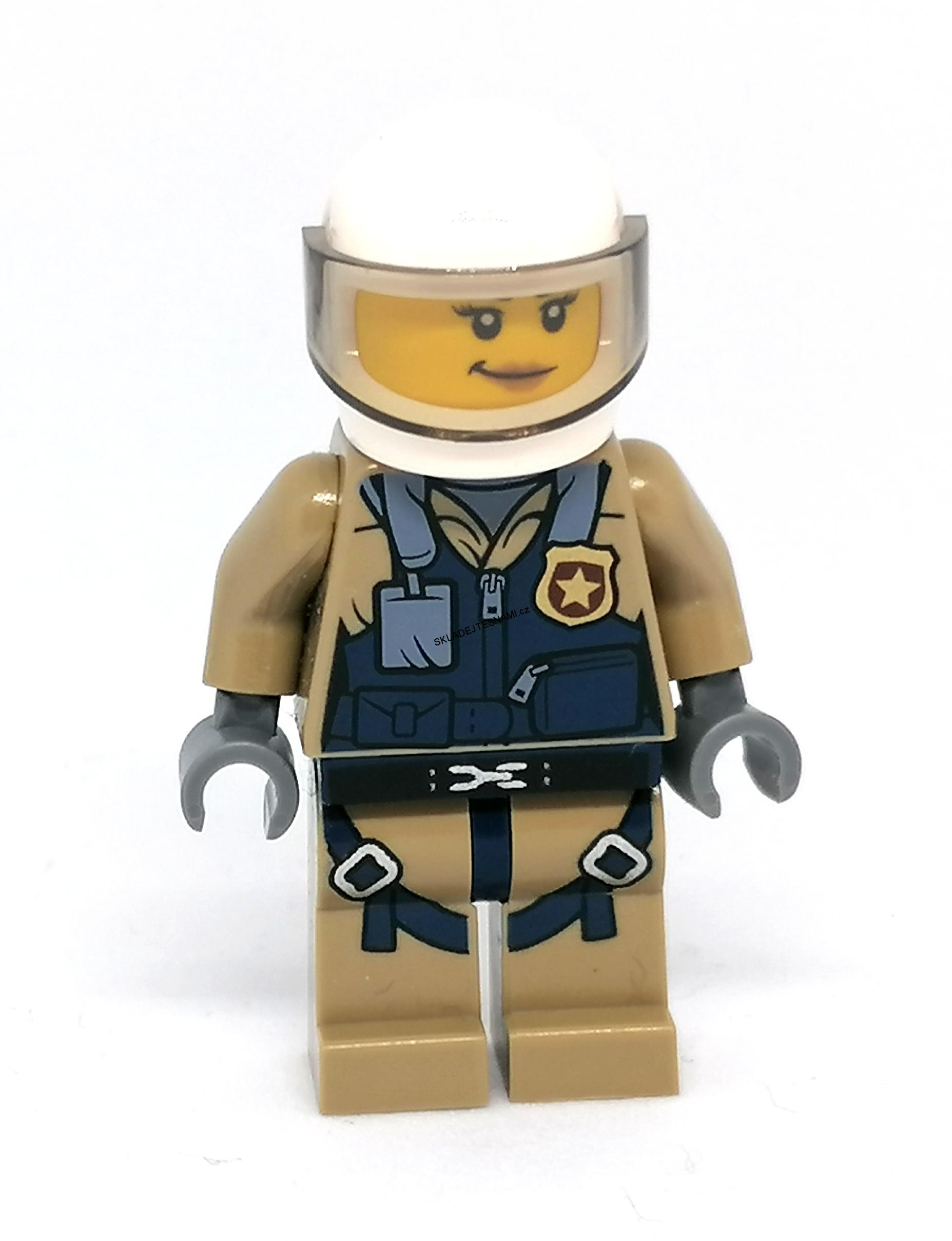 LH1887 HRANÁ LEGO MINIFIGURKA PARAŠUTISTA