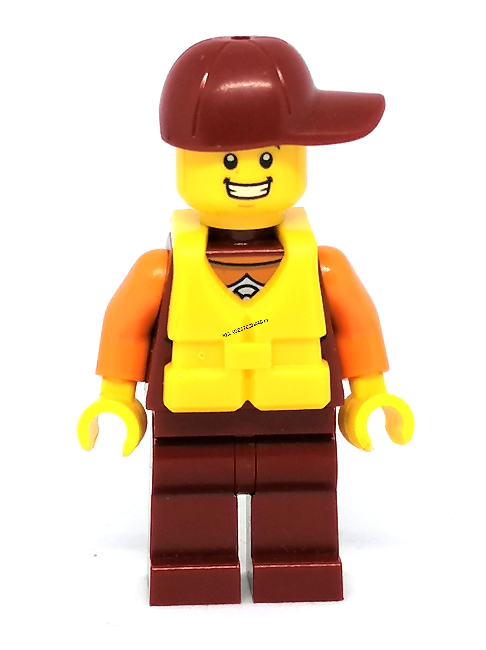 LH1906 HRANÁ LEGO MINIFIGURKA VE VESTĚ
