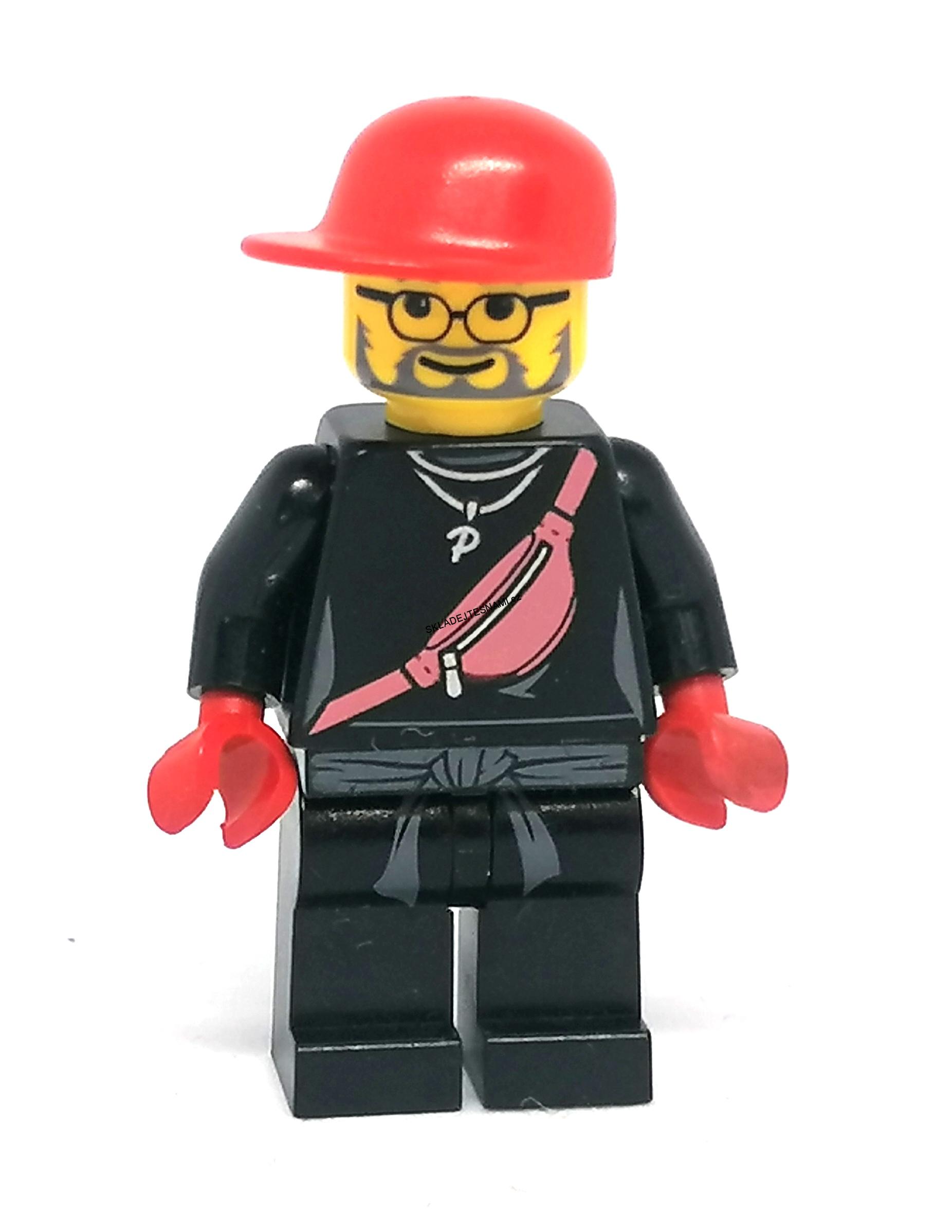 LH2049 HRANÁ LEGO MINIFIGURKA MUŽ S LEDVINKOU V KŠILTOVCE