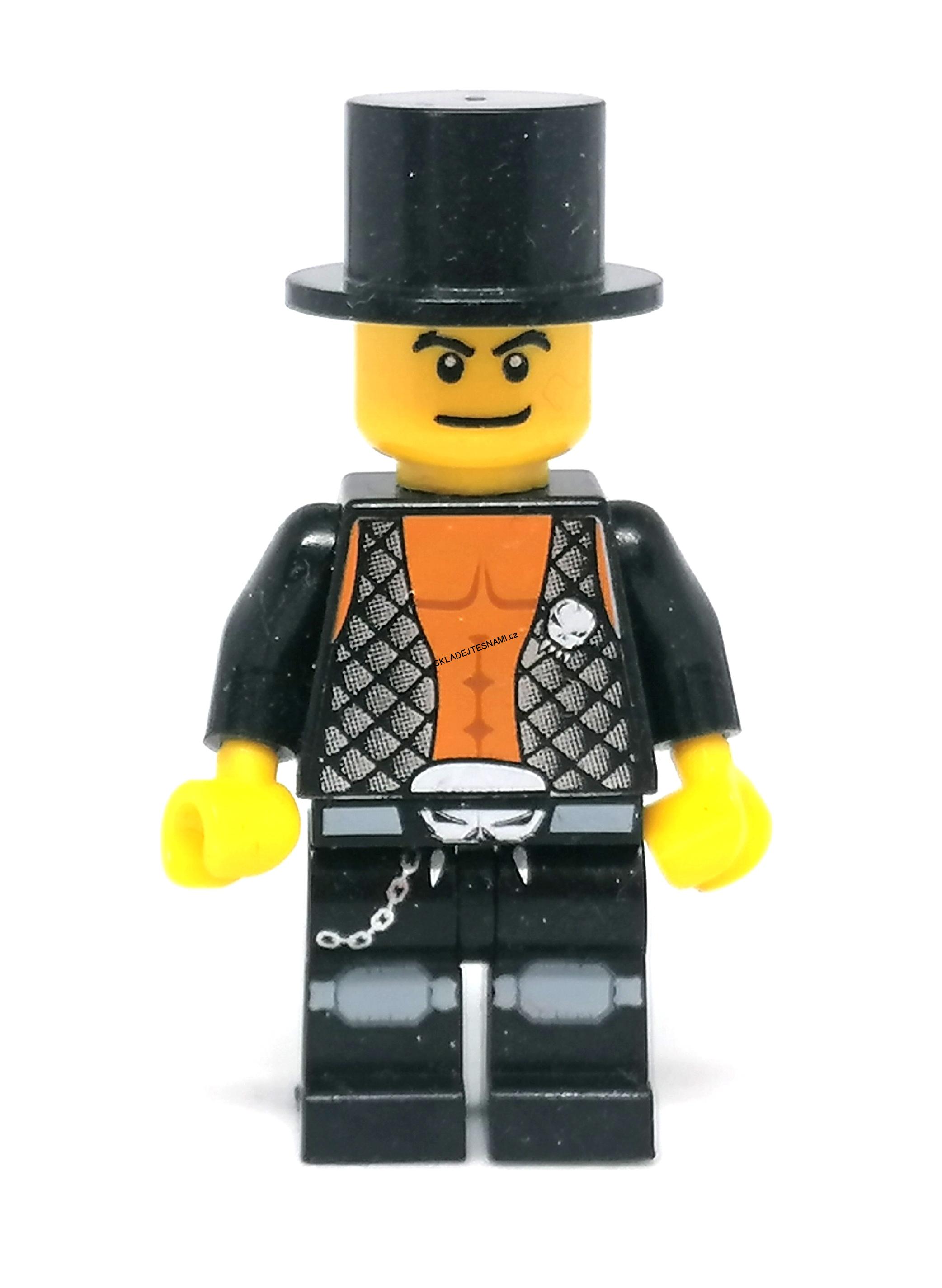 LH2107 HRANÁ LEGO MINIFIGURKA MUŽ S KLOBOUKEM