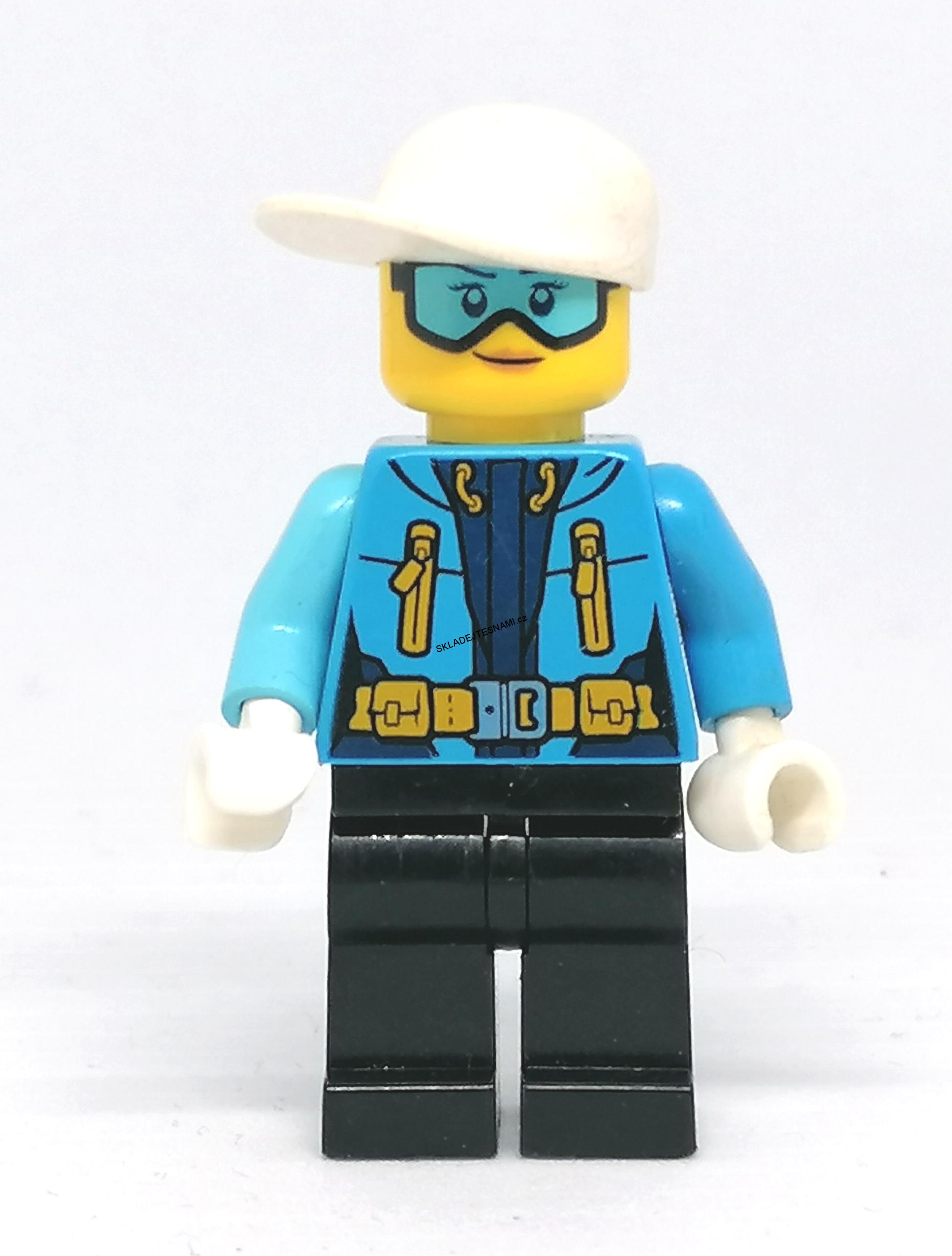 LH2470 LEGO HRANÁ MINIFIGURKA V BÍLÉ KŠILTOVCE