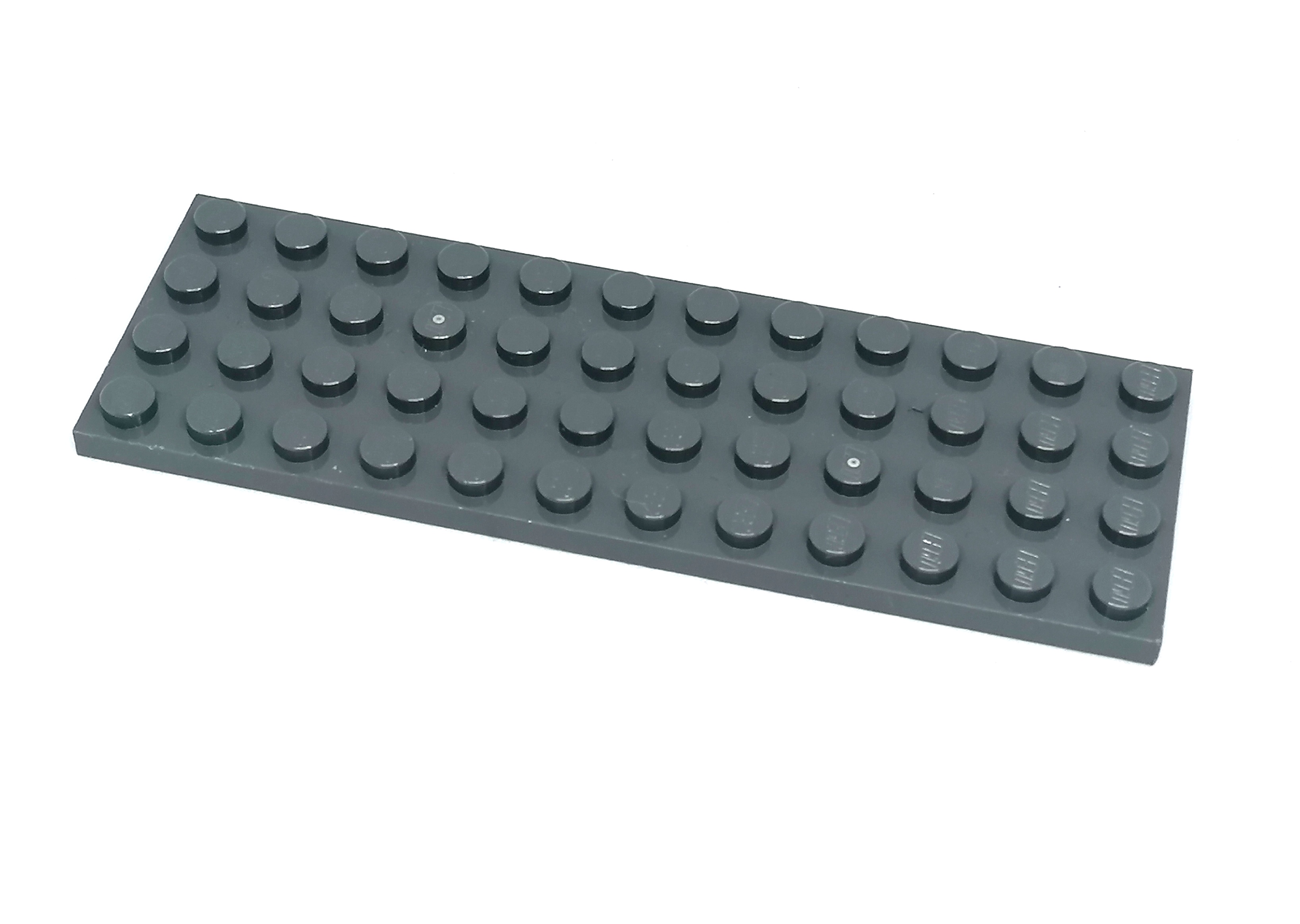 LH2482 LEGO HRANÁ PODLOŽKA ŠEDÁ 4X12 NOPKŮ