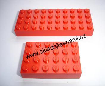 LH431 LEGO HRANÉ DESTIČKY ČERVENÉ