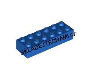 LH2515 LEGO HRANÁ KOSTKA 2X6 NOPKY MODRÁ