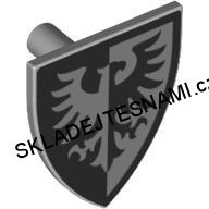 X197 LEGO NOVÝ ŠTÍT STŘÍBRNÁ ORLICE