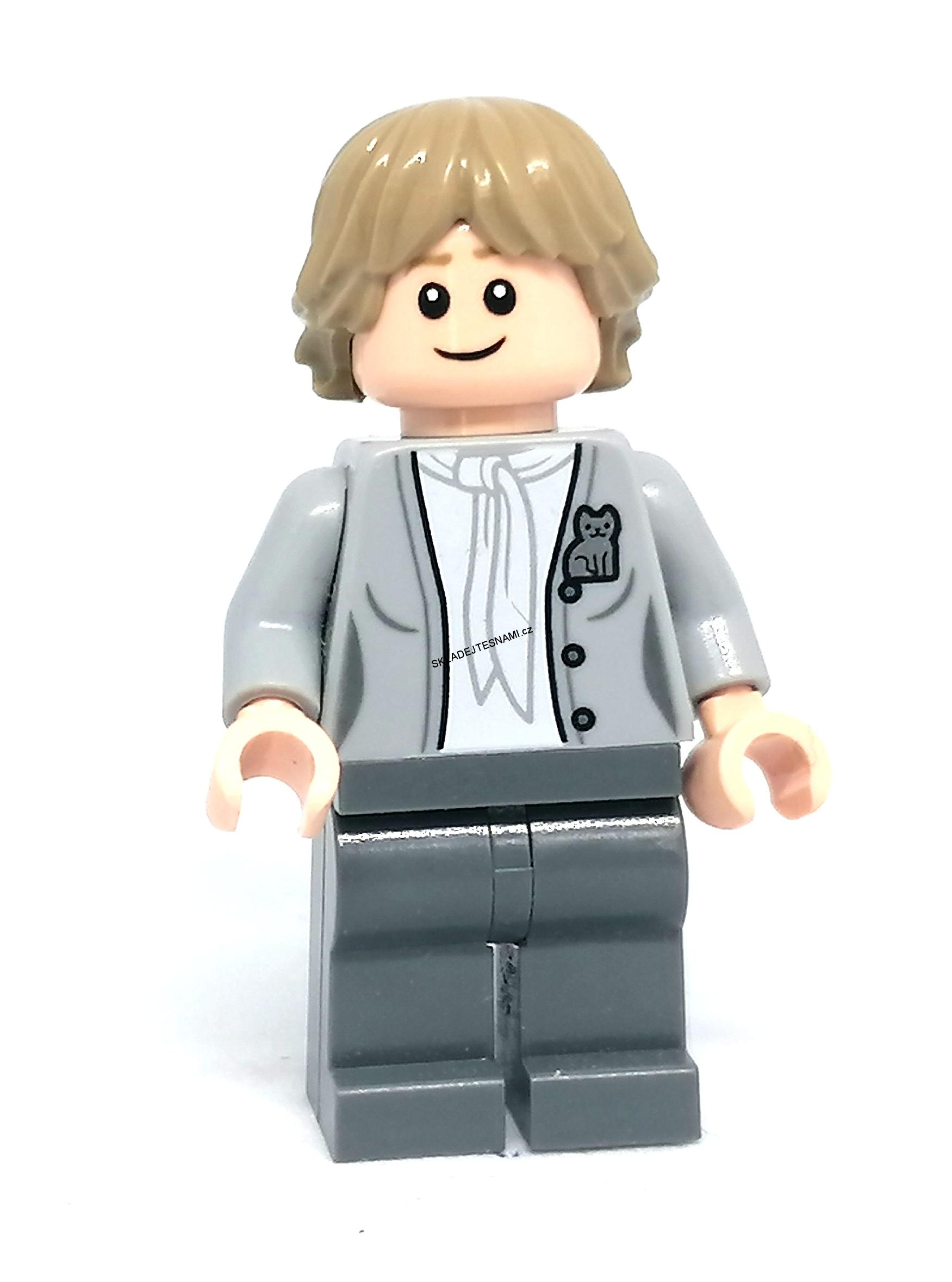 LH3428 LEGO HRANÁ MINIFIGURKA MUŽ V ŠEDÉM OBLEKU ŽENICH