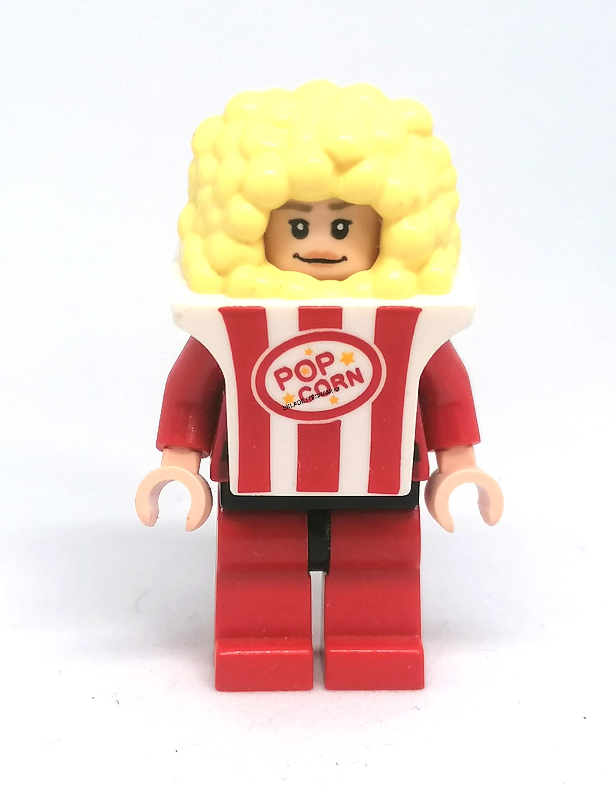 LH3478 LEGO HRANÁ MINIFIGURKA POPCORN COSTUME
