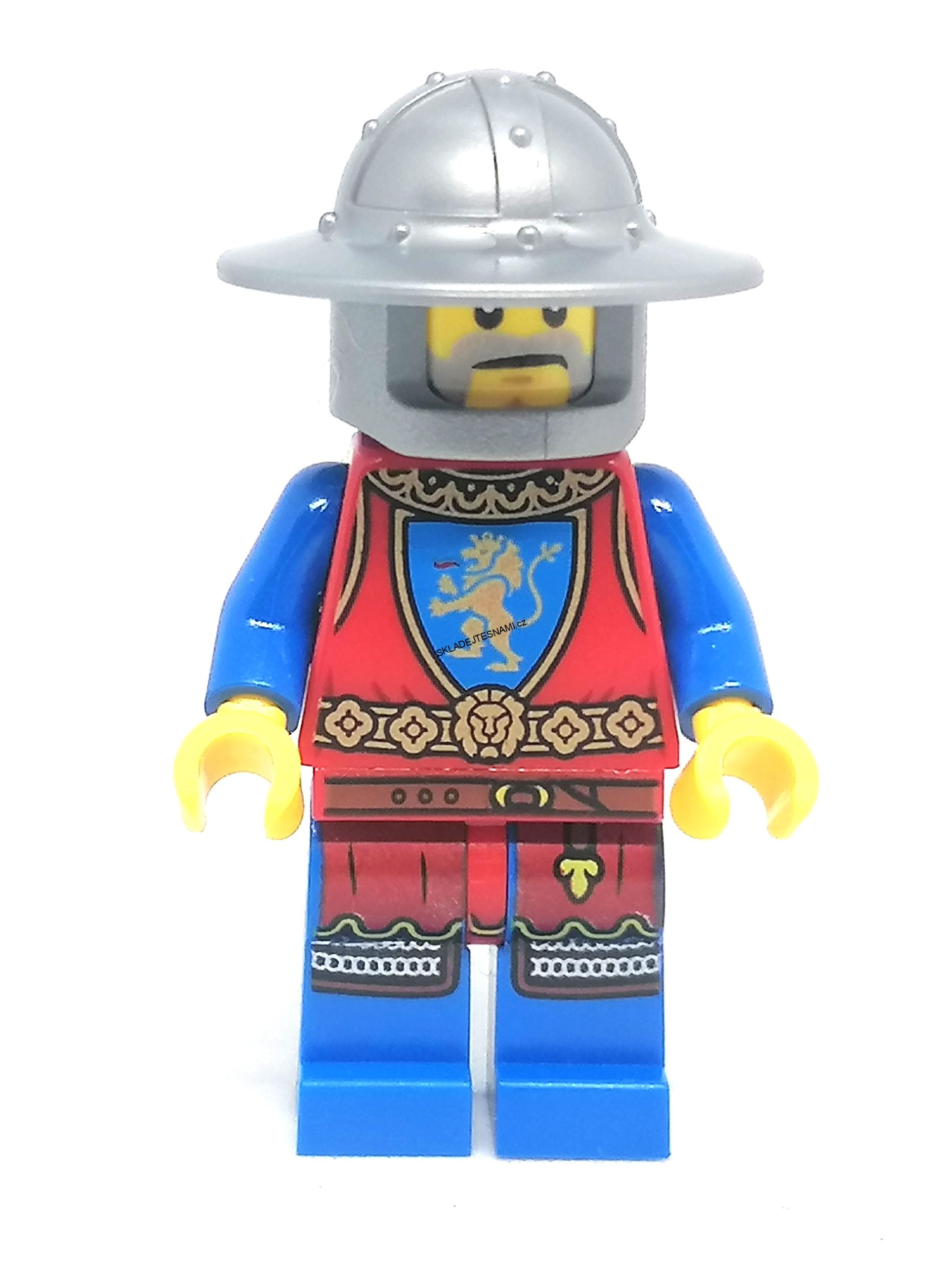 LN1635 LEGO NOVÁ MINIFIGURKA RYTÍŘ V KRUHOVÉ HELMICI