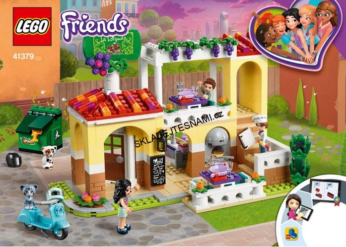 41379 LEGO NOVÝ SAMOSTATNÝ NÁVOD KE STAVEBNICI FRIENDS