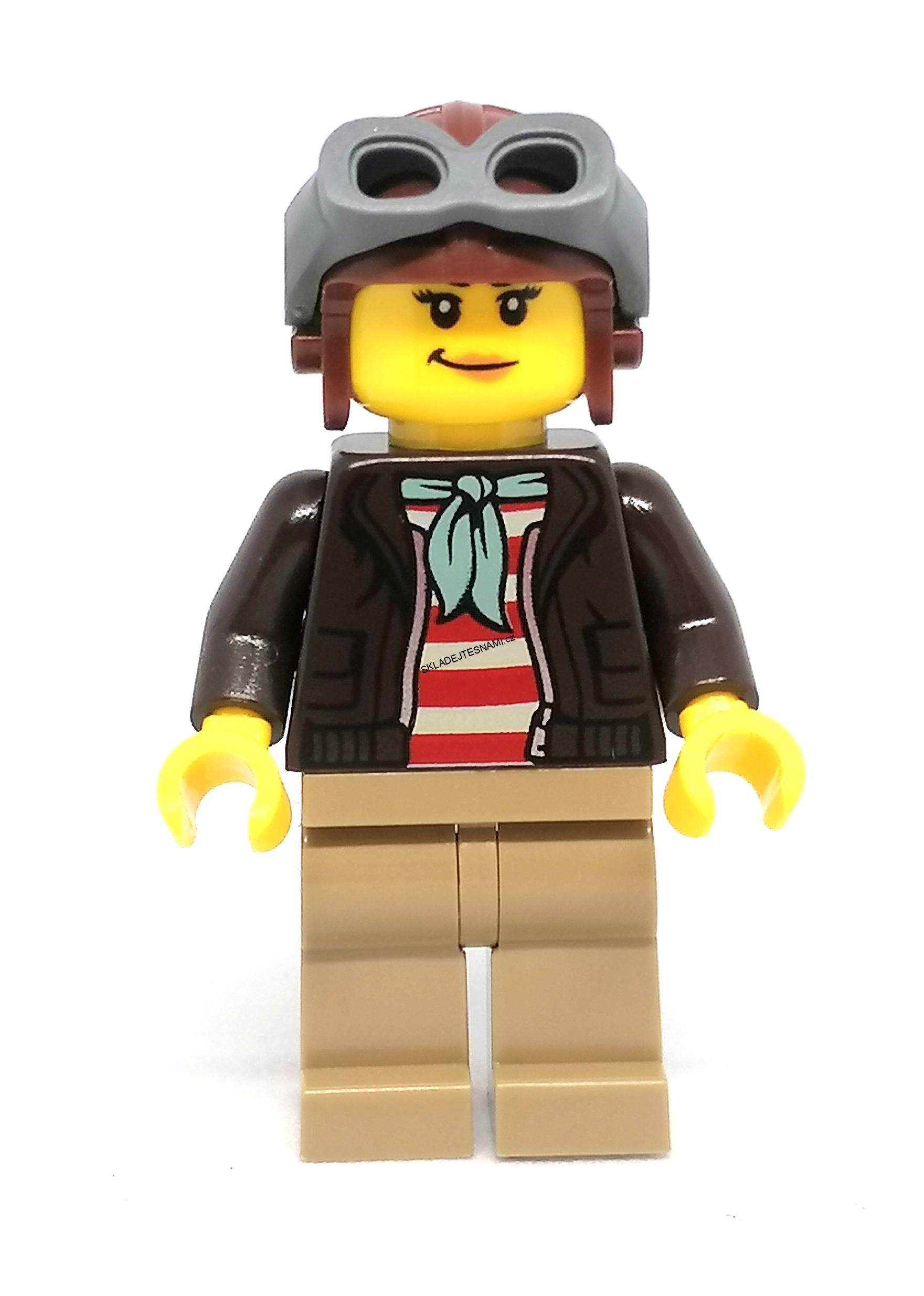 LN1661 LEGO NOVÁ MINIFIGURKA PILOT