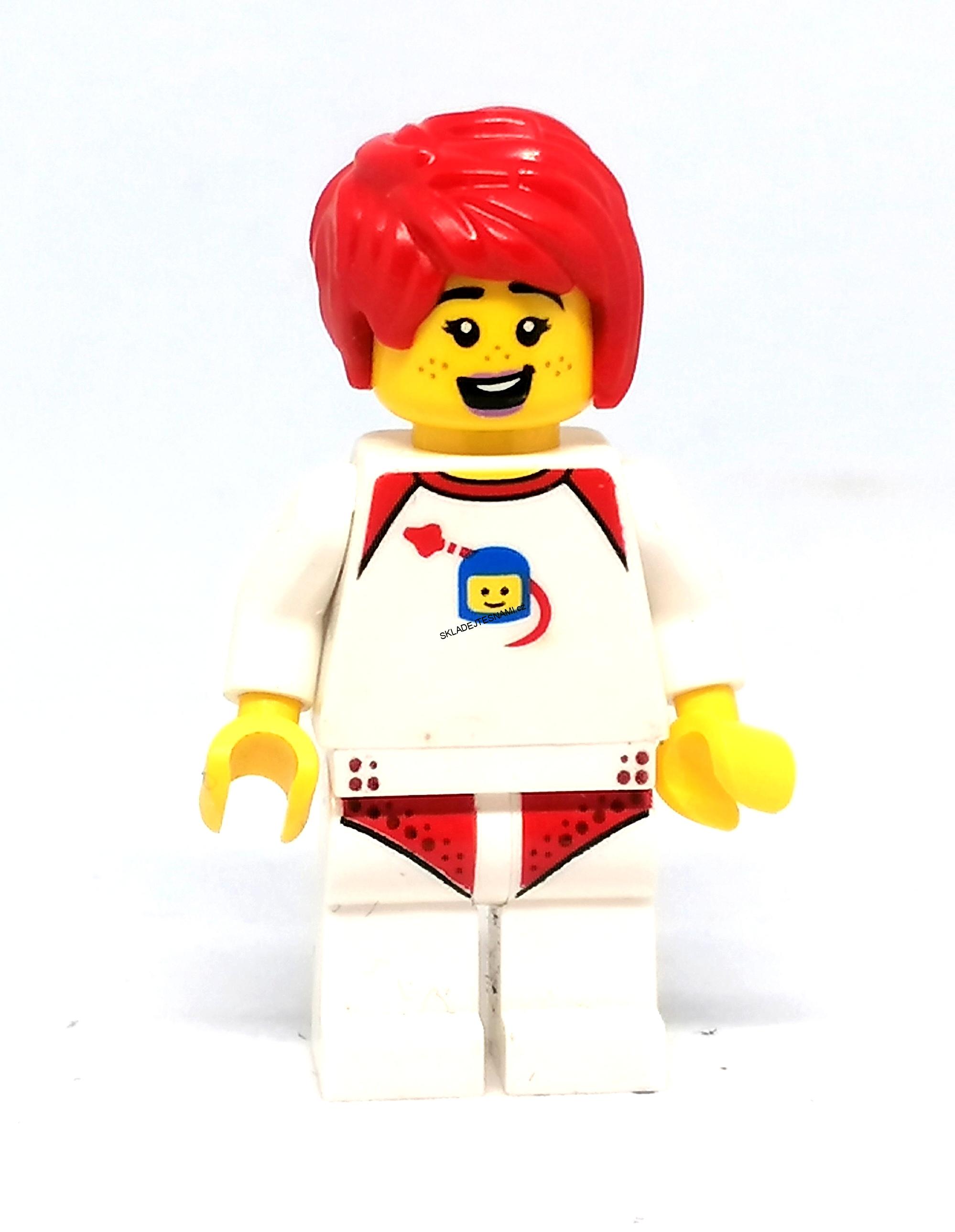 LH4109 LEGO HRANÁ MINIFIGURKA KOSMONAUTKA