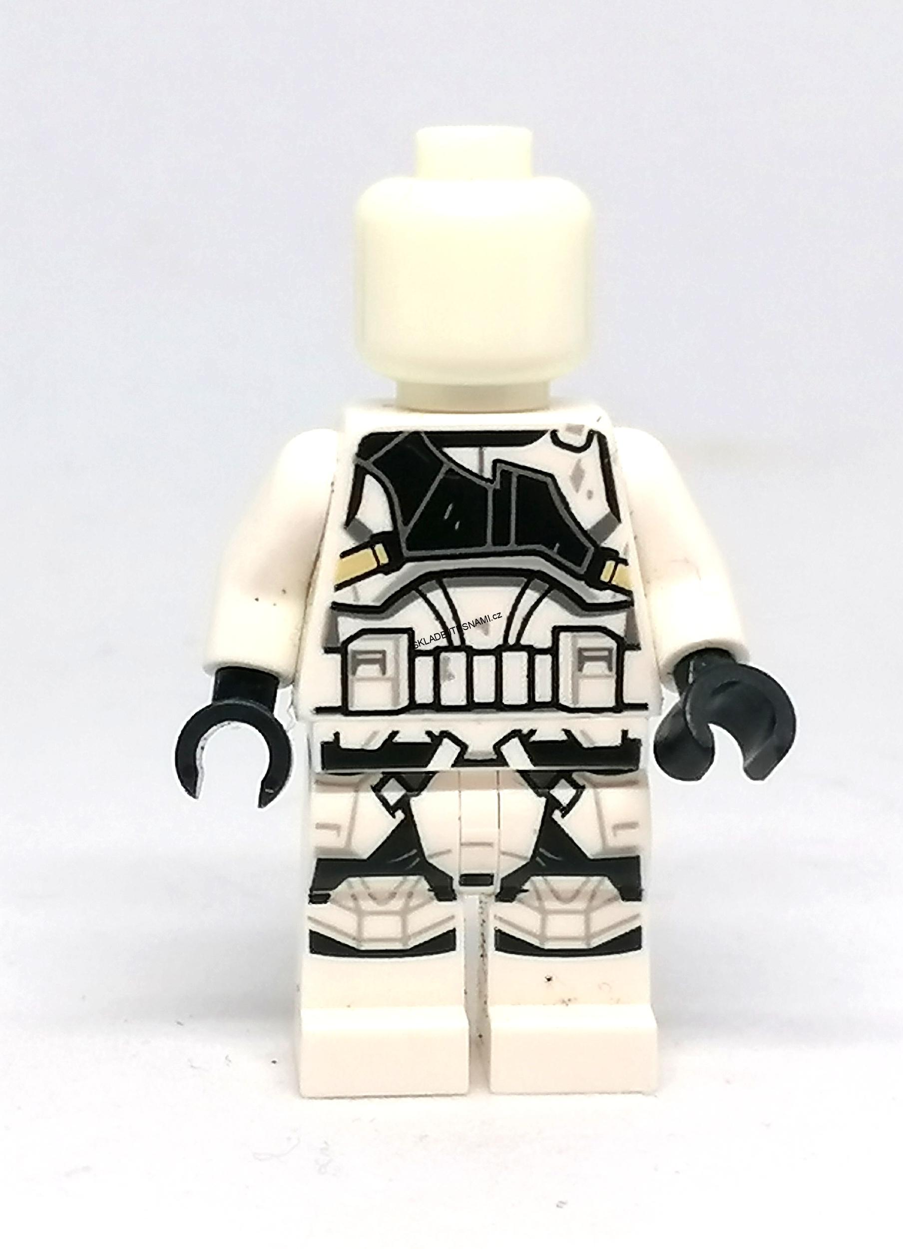 LH4120 LEGO HRANÁ MINIFIGURKA STAR WARS STORMTROPER BEZ HELMICE