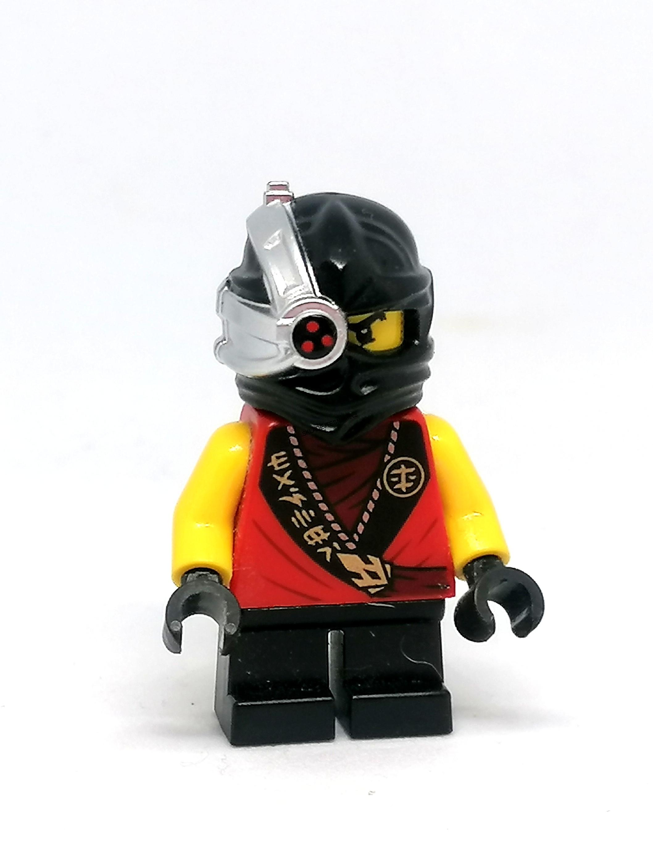 LH4121 LEGO HRANÁ MINIFIGURKA NINJAGO ČERVENO ČERNÁ