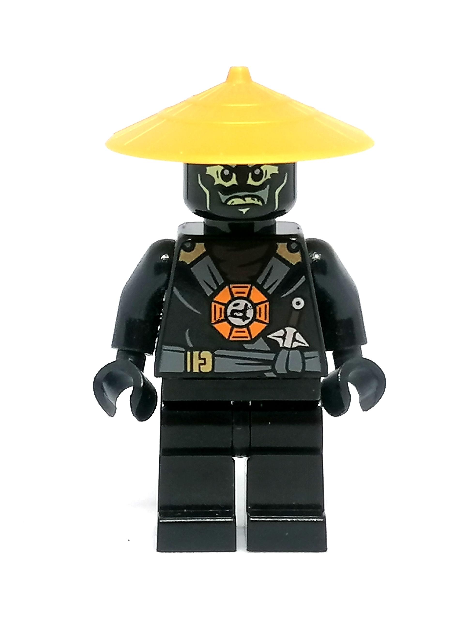 LH4126 LEGO HRANÁ MINIFIGURKA NINJAGO MISTR ZLATÝ KLOBOUK