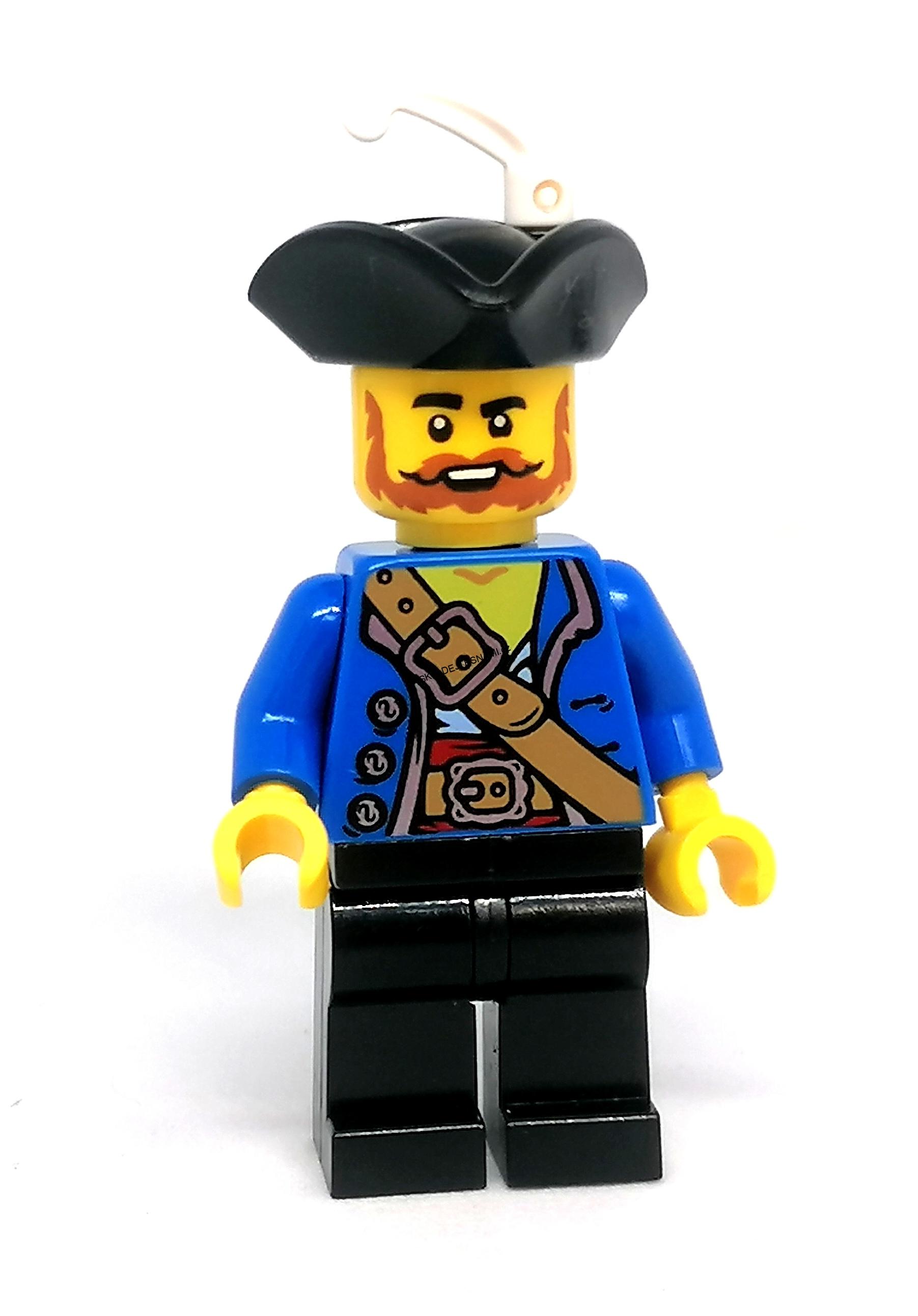 LN1671 LEGO NOVÁ MINIFIGURKA PIRÁT REZAVÉ VOUSY