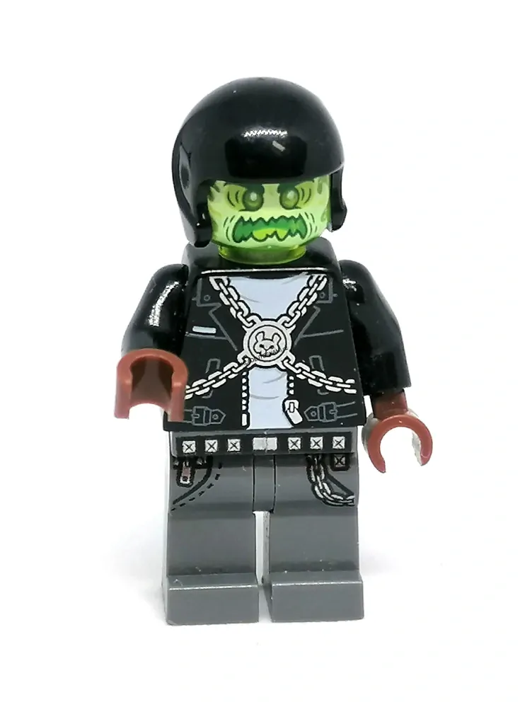 LH4186 LEGO HRANÁ MINIFIGURKA MUŽ DUCH MOTORKÁŘE
