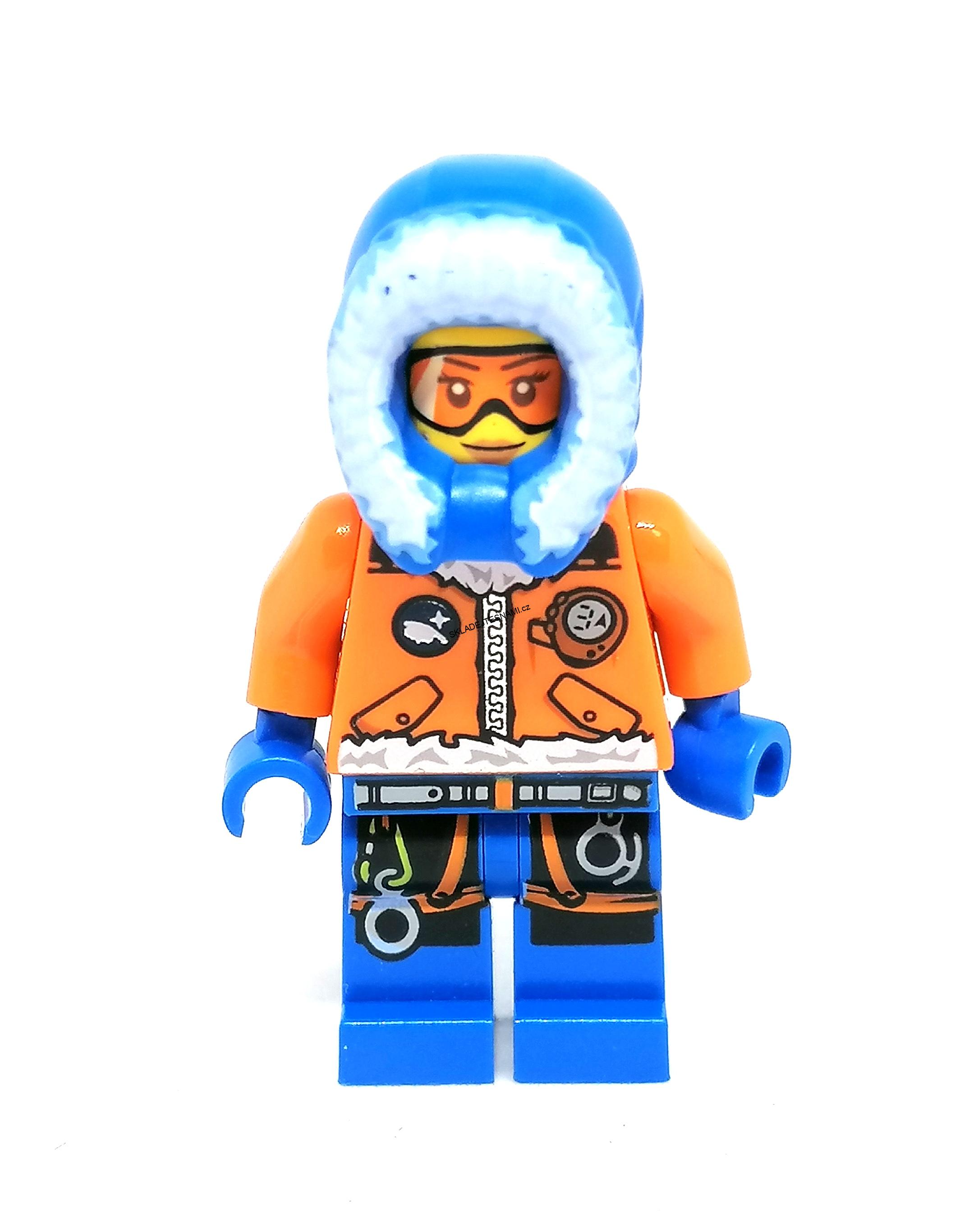 LH4330 LEGO HRANÁ MINIFIGURKA ŽENA POLÁRNÍ VÝPRAVA