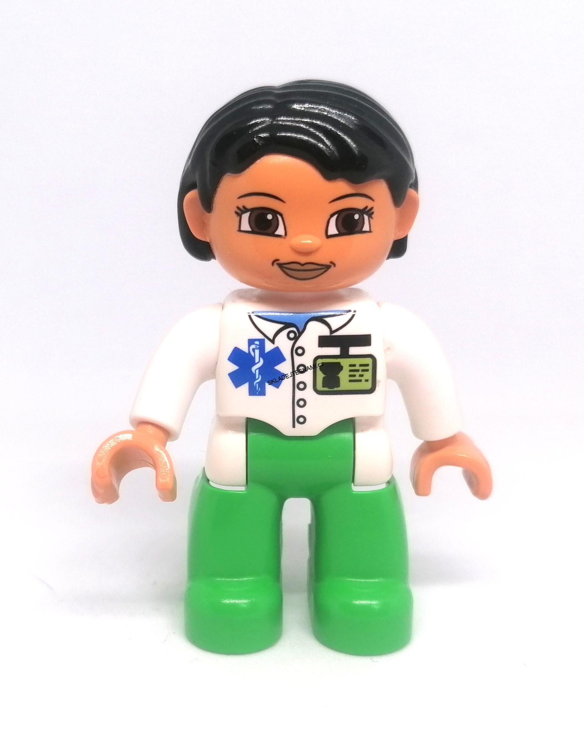 H588 DUPLO HRANÁ FIGURKA DOKTORKA LÉKAŘKA