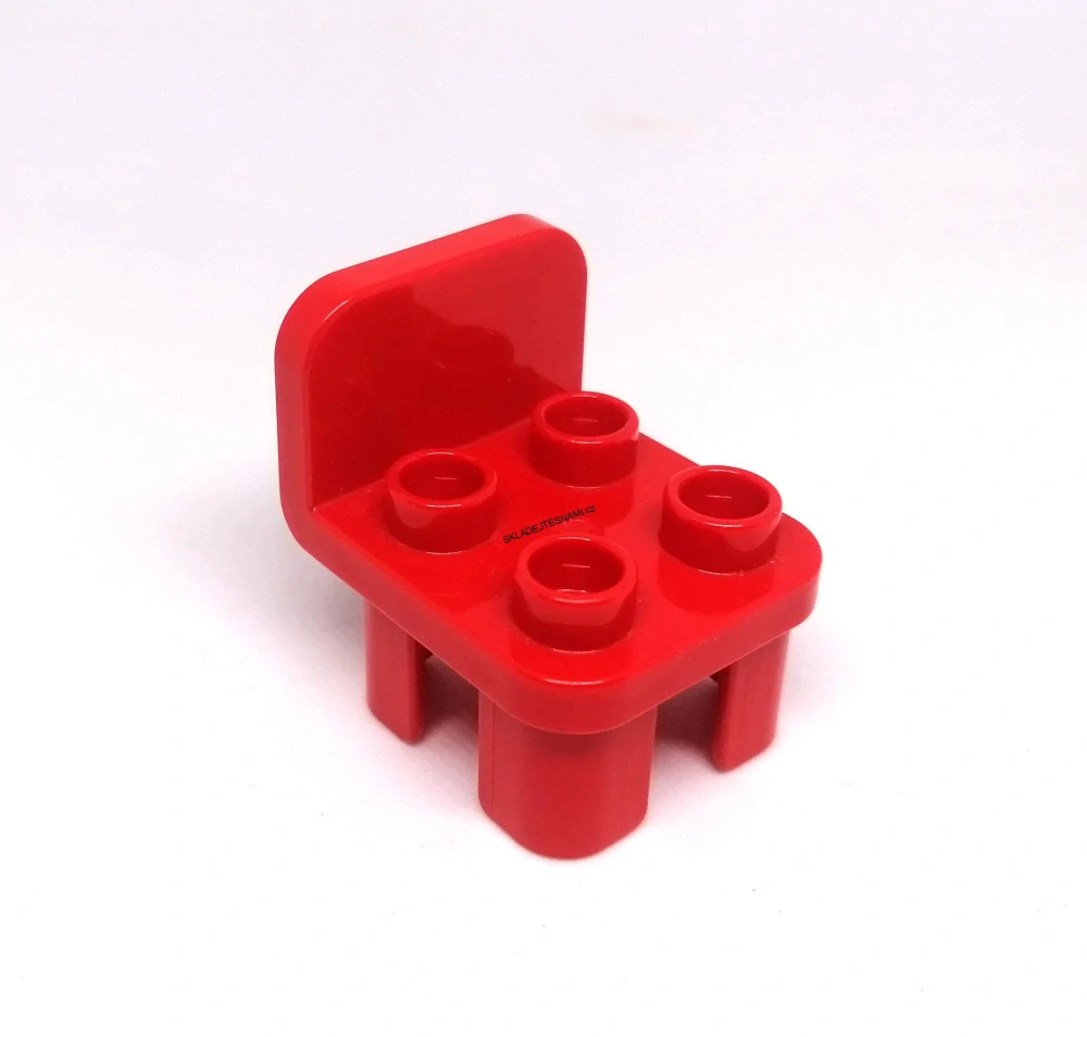 H18 DUPLO HRANÁ ŽIDLE ČERVENÁ