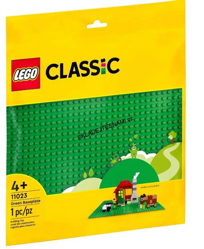 11023 LEGO NOVÁ PODLOŽKA NA STAVĚNÍ ZELENÁ