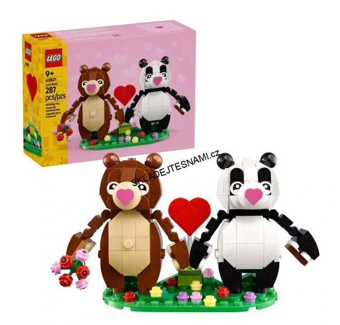 40821 LEGO ICONIC ZAMILOVANÍ MEDVĚDI