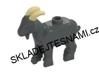 X353 LEGO NOVÝ ŠEDÁ KOZA