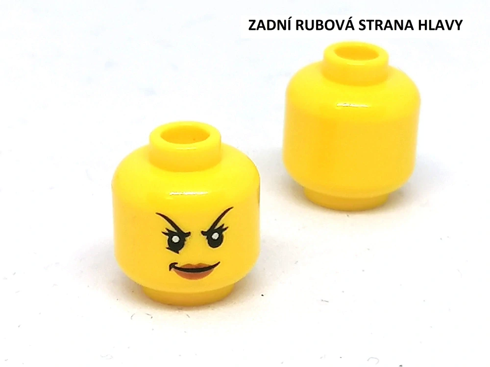 X365 LEGO NOVÁ HLAVA ŽLUTÁ 1 KS