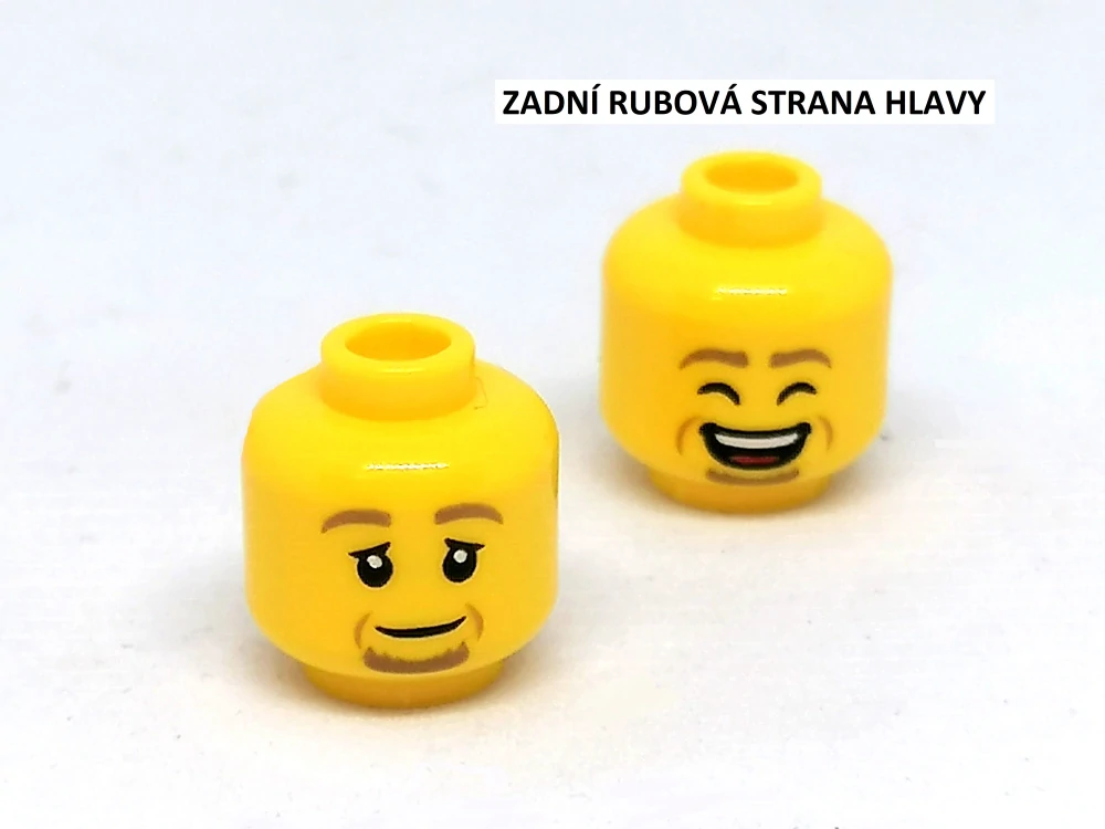 X403 LEGO NOVÁ HLAVA ŽLUTÁ 1 KS MUŽ